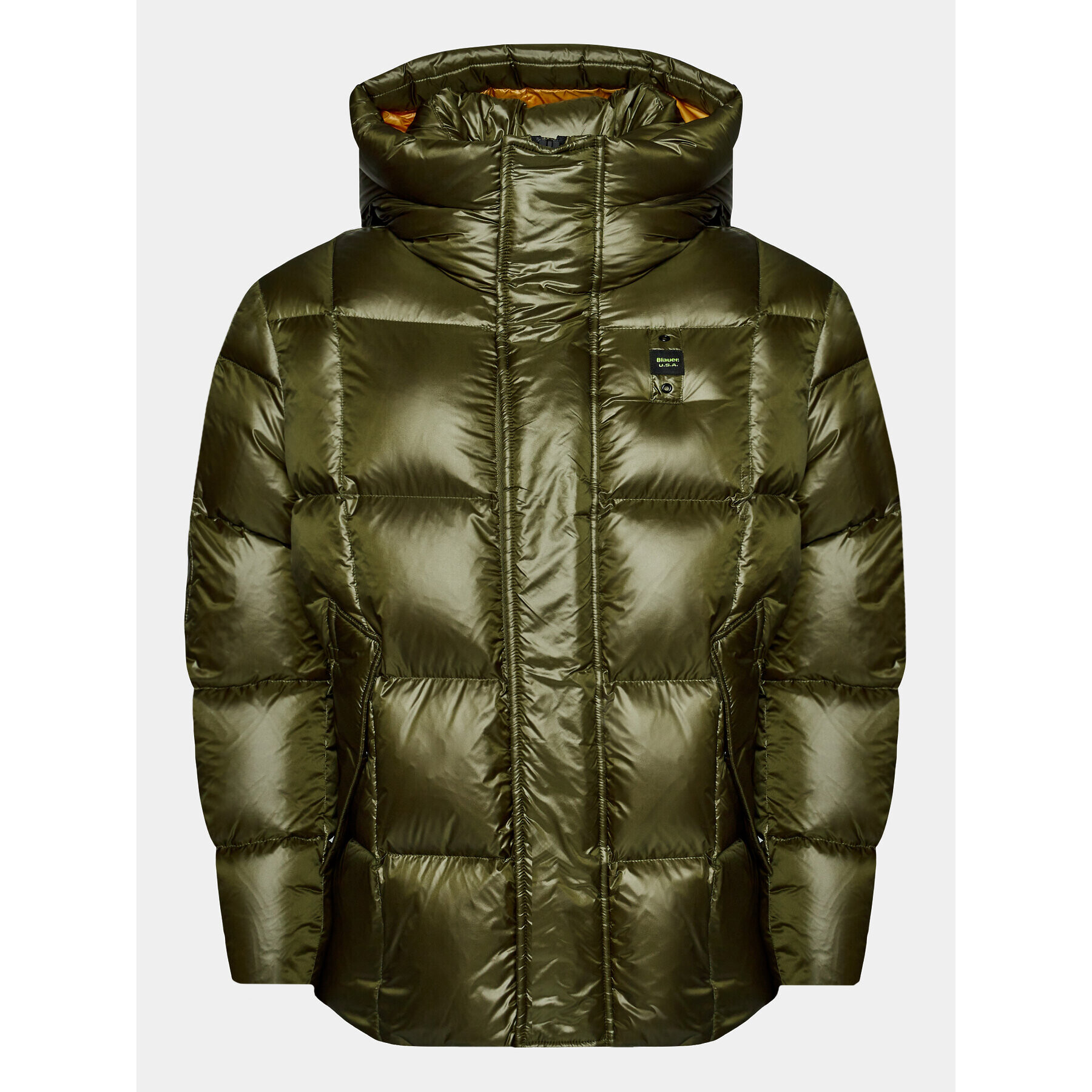 Blauer Vatovaná bunda 23WBLUC03101 Zelená Regular Fit - Pepit.sk