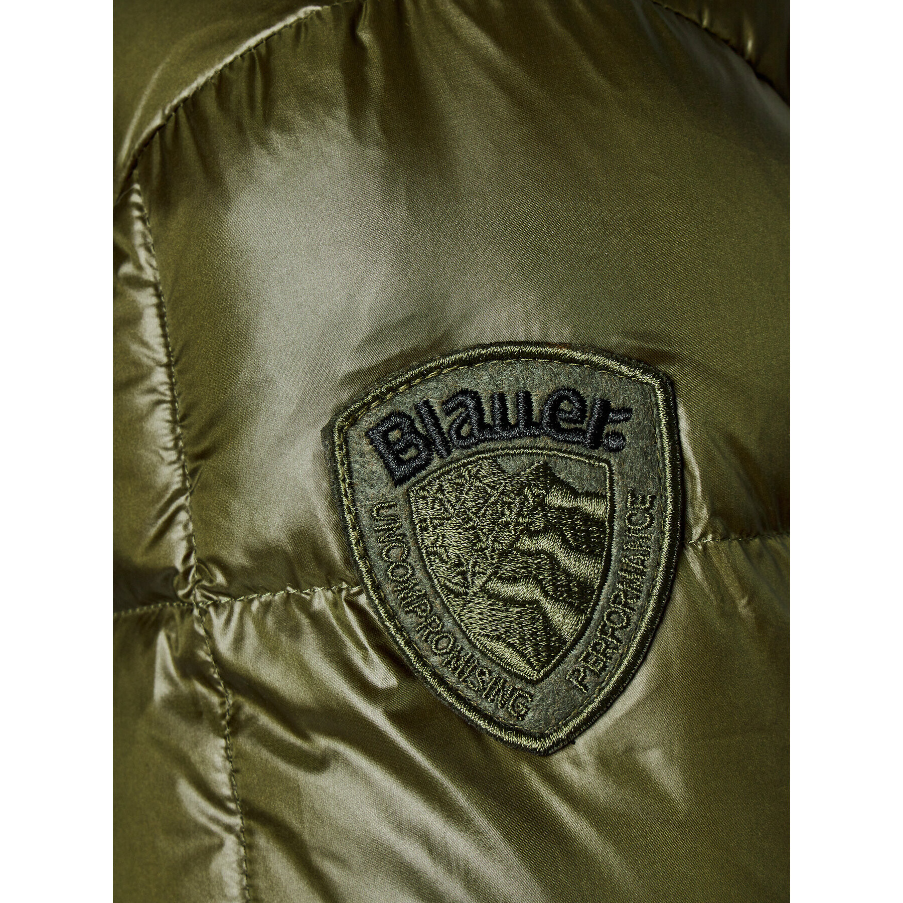 Blauer Vatovaná bunda 23WBLUC03101 Zelená Regular Fit - Pepit.sk