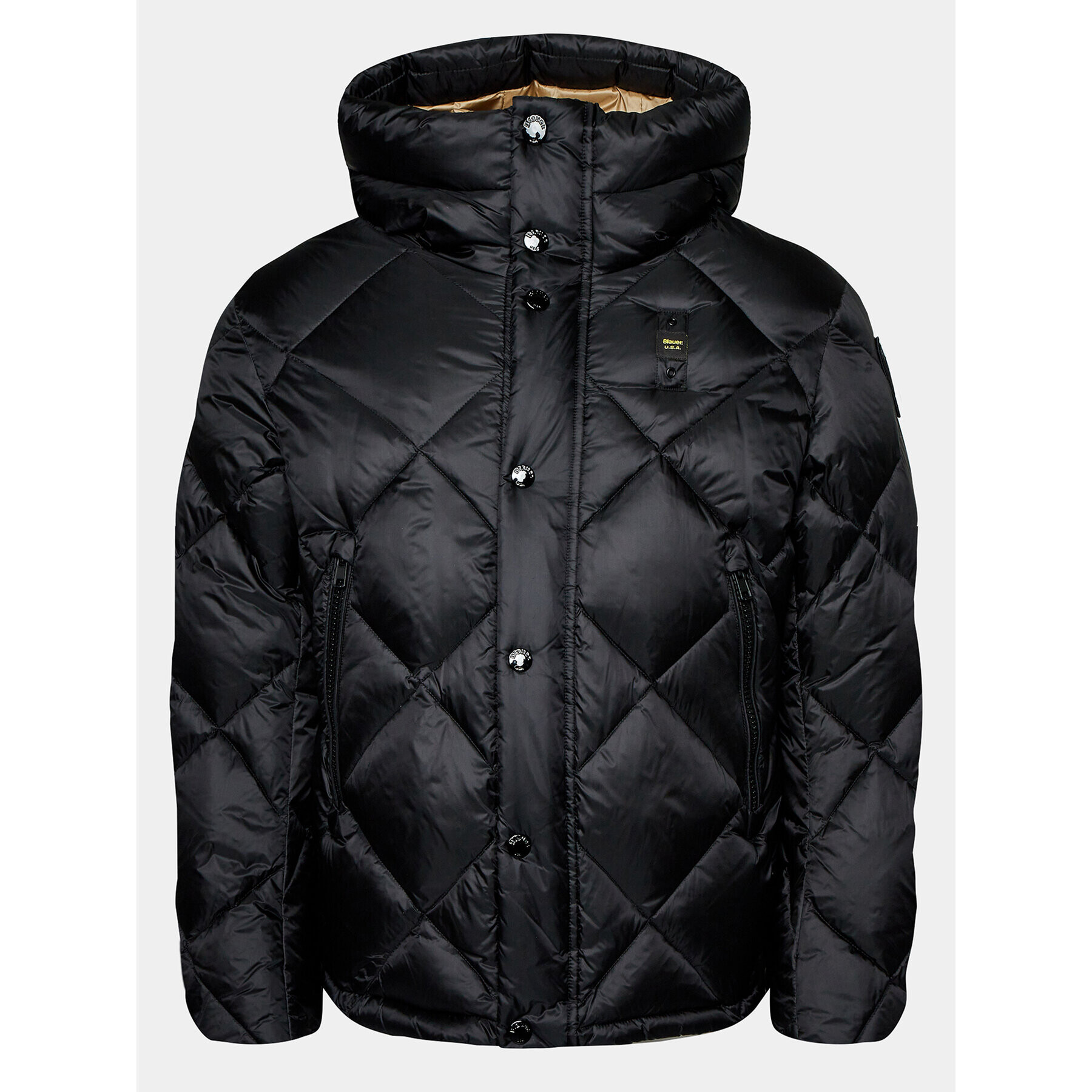 Blauer Vatovaná bunda 23WBLUC03115 Čierna Regular Fit - Pepit.sk