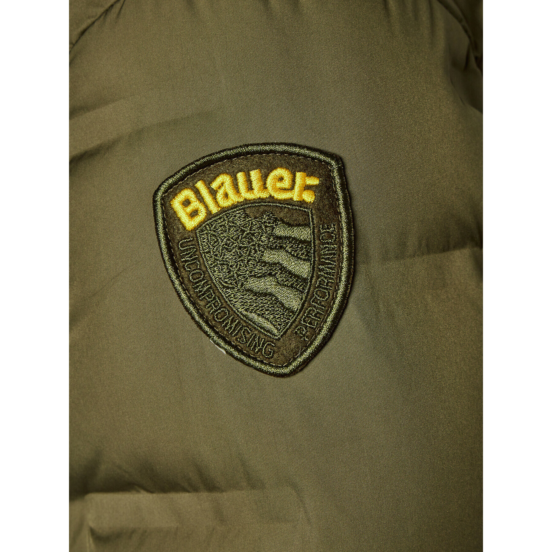 Blauer Vatovaná bunda 23WBLUC03182 Zelená Regular Fit - Pepit.sk