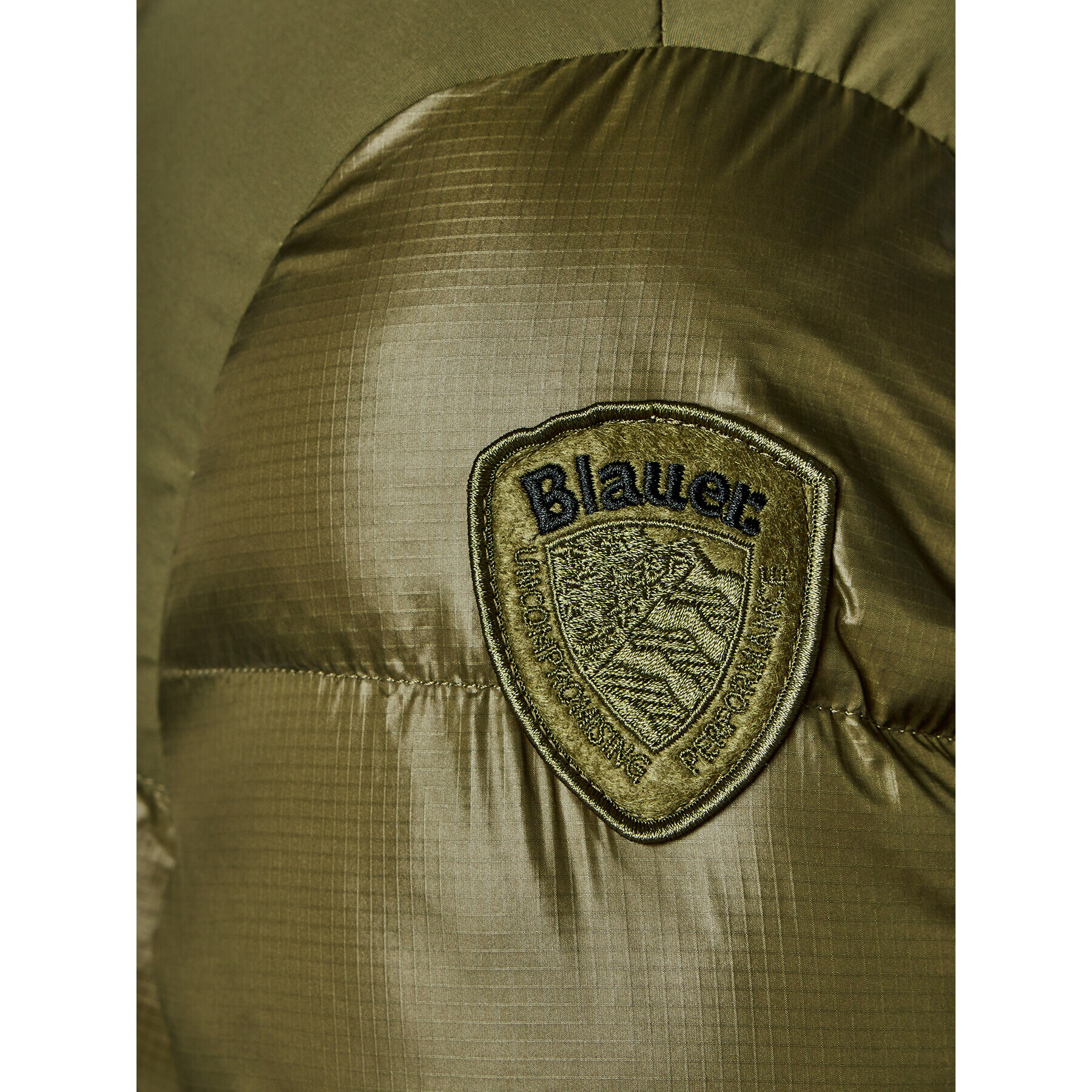 Blauer Vatovaná bunda 23WBLUK02082 Zelená Regular Fit - Pepit.sk