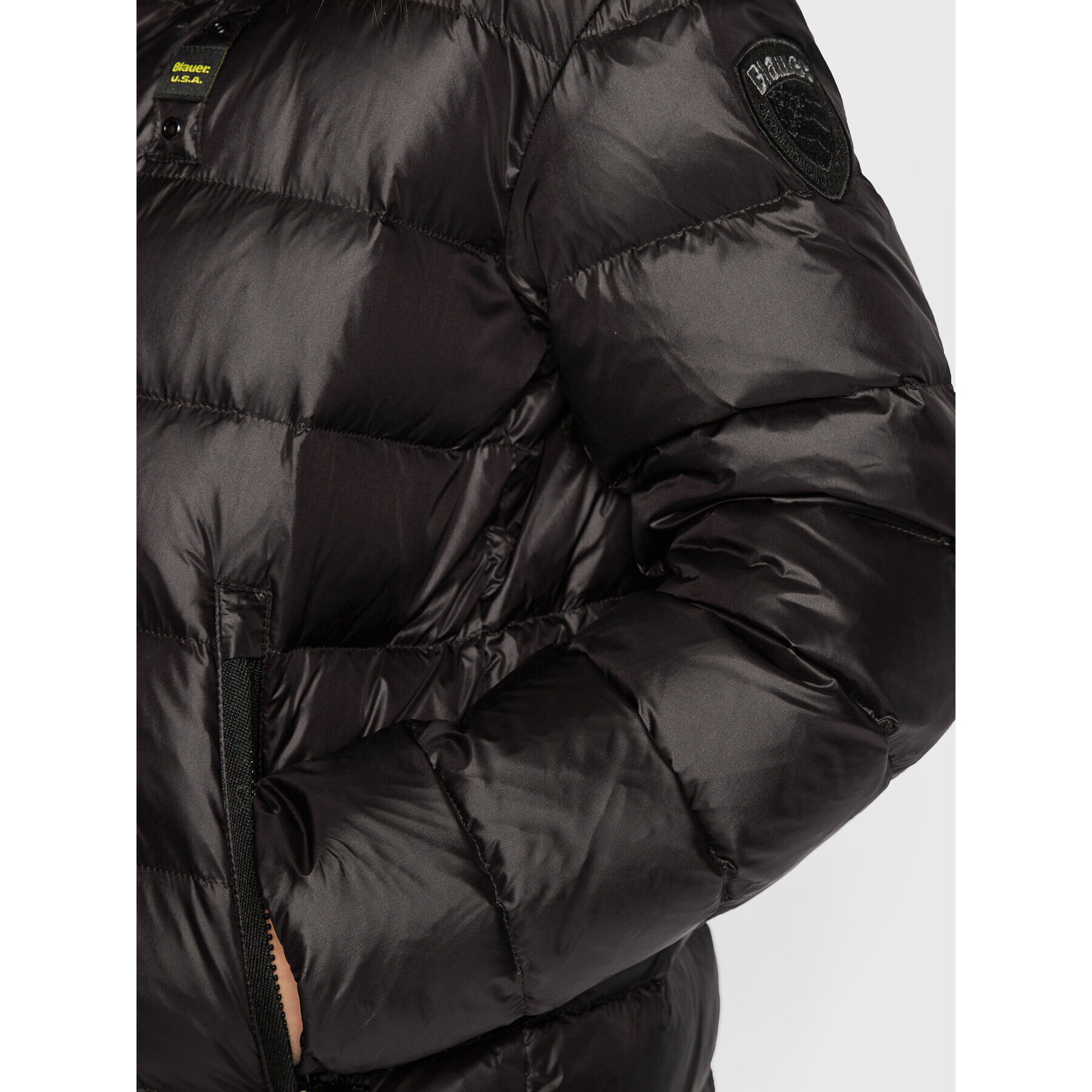 Blauer Vatovaná bunda BLDC03029 005050 Čierna Regular Fit - Pepit.sk