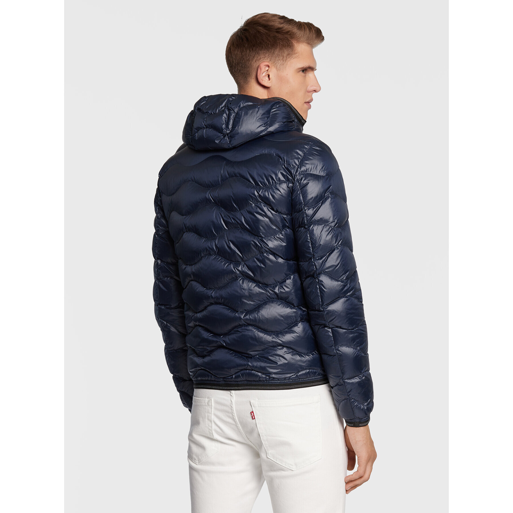 Blauer Vatovaná bunda BLUC03014 006355 Tmavomodrá Regular Fit - Pepit.sk