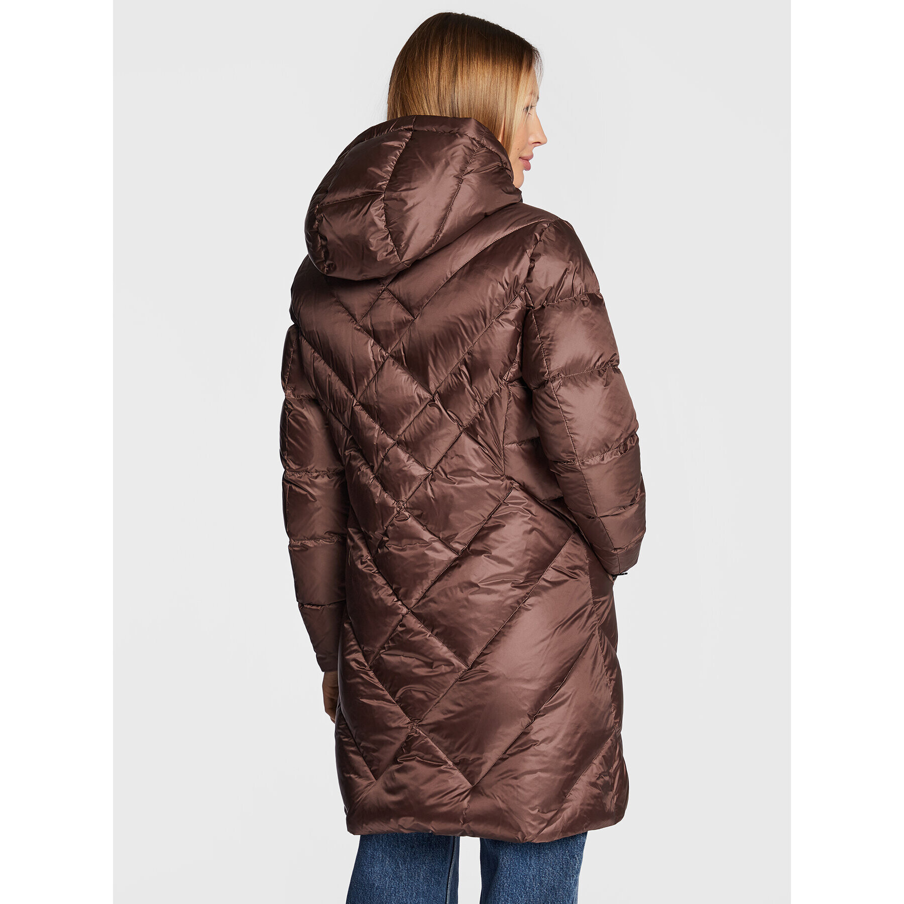 Blauer Vatovaná bunda Brandy BLDK03215 006047 Hnedá Regular Fit - Pepit.sk