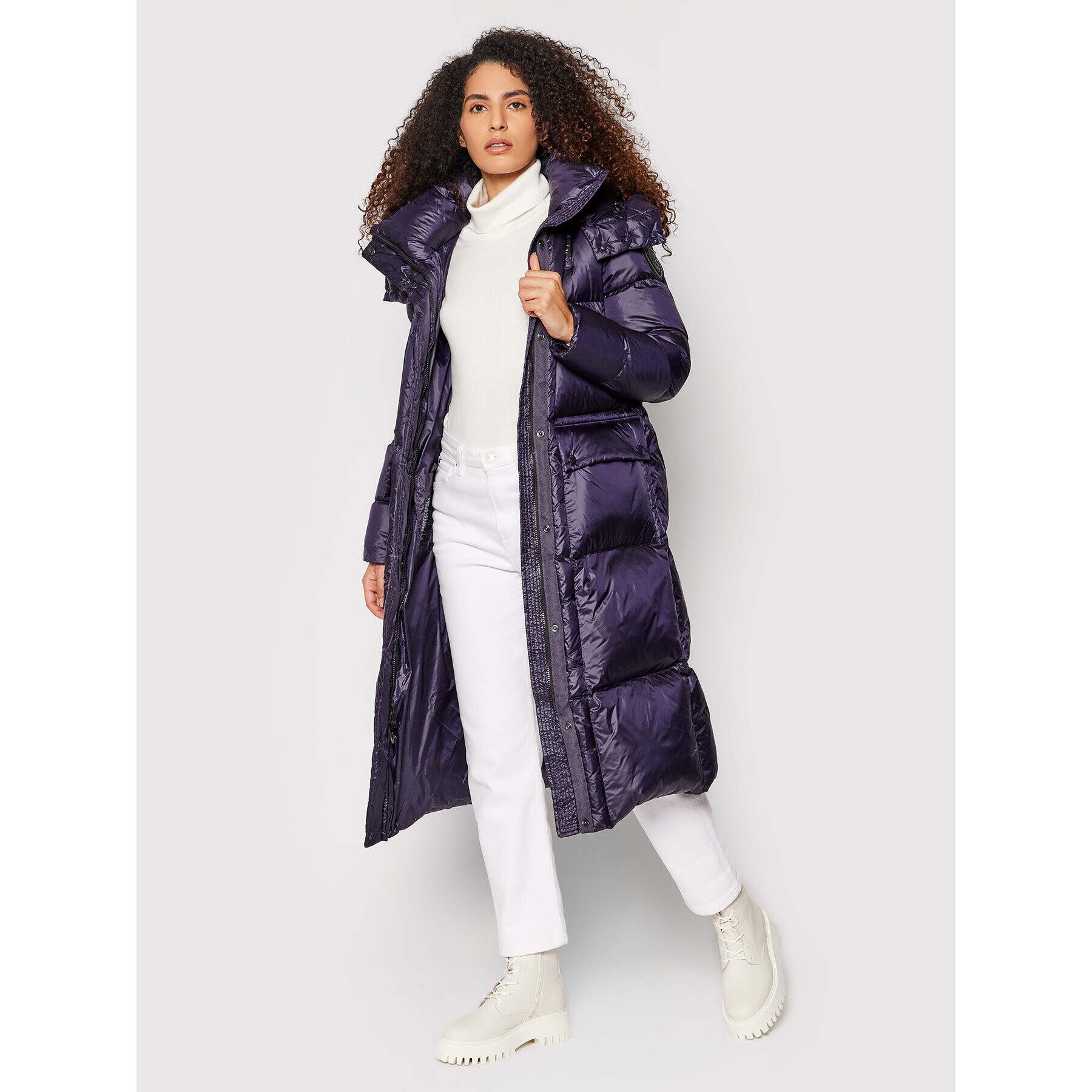 Blauer Vatovaná bunda Brenice 21WBLDK03063 005050 Fialová Regular Fit - Pepit.sk