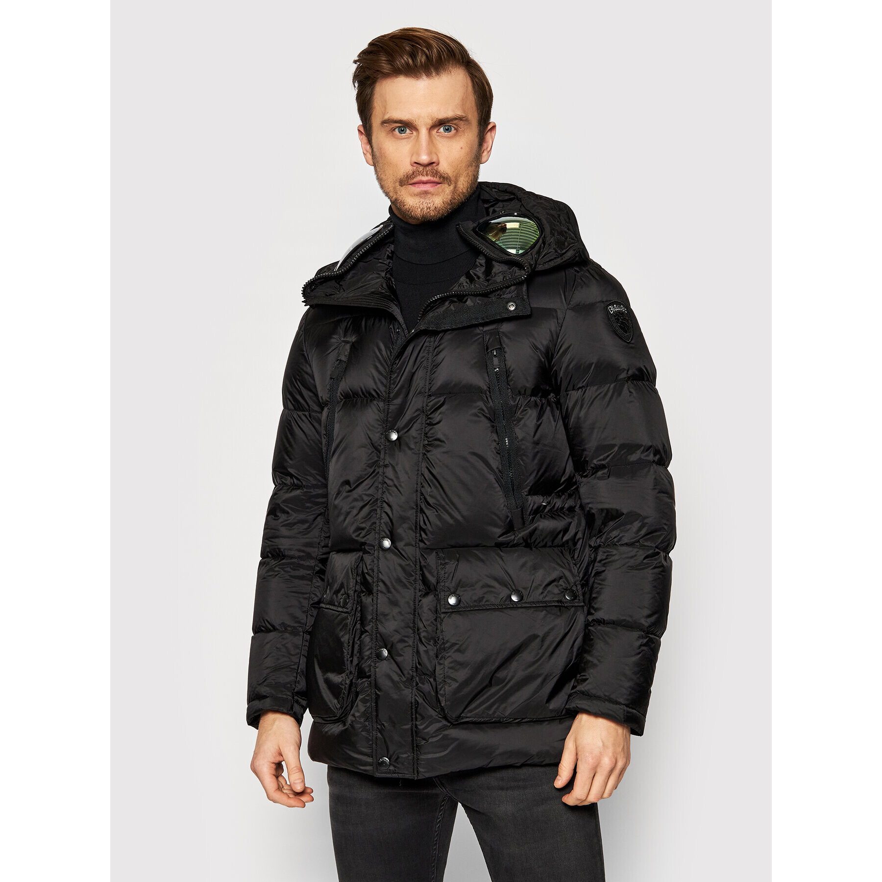 Blauer Vatovaná bunda Christian 21WBLUK03022 Čierna Regular Fit - Pepit.sk