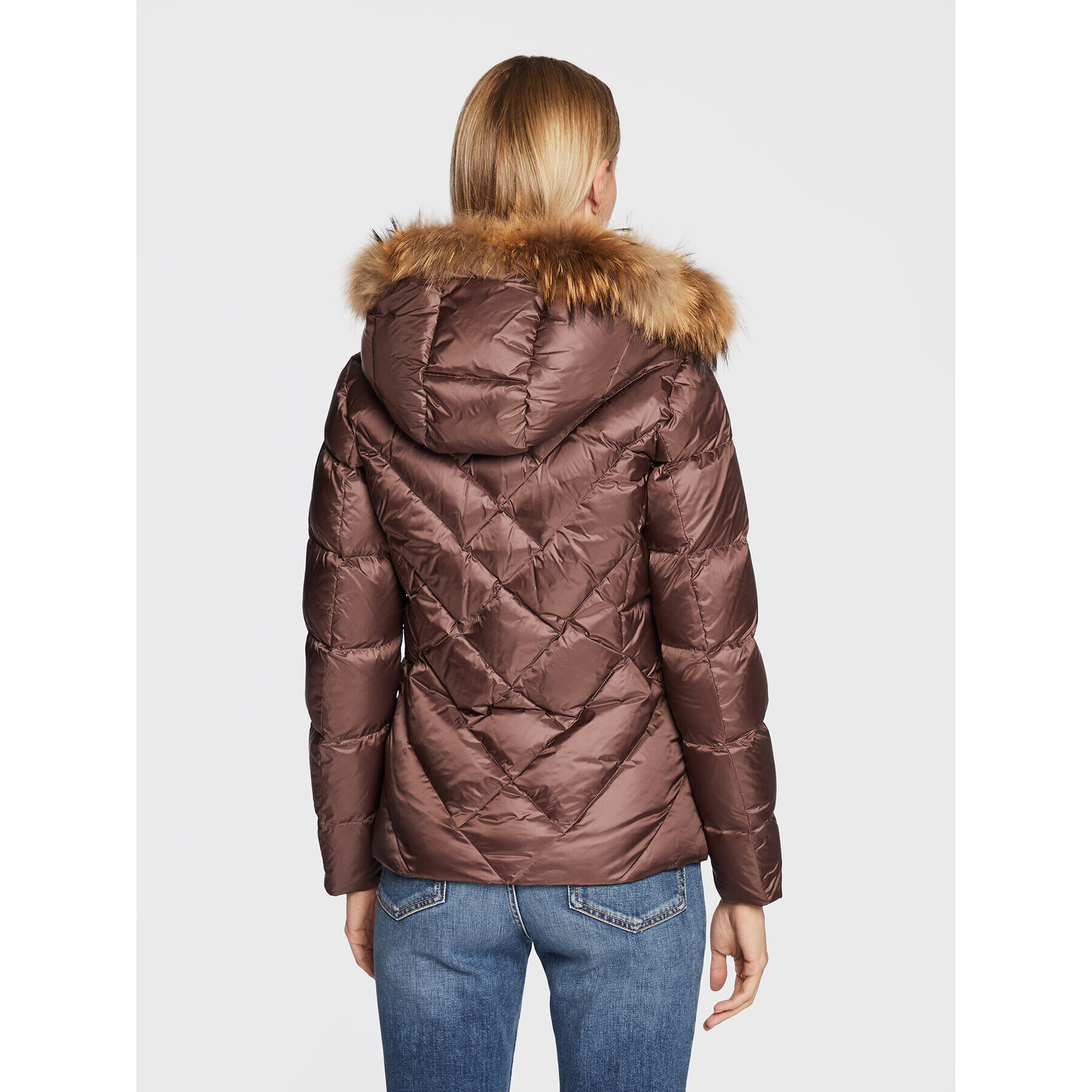 Blauer Vatovaná bunda Courtney BLDC03214 006047 Hnedá Regular Fit - Pepit.sk