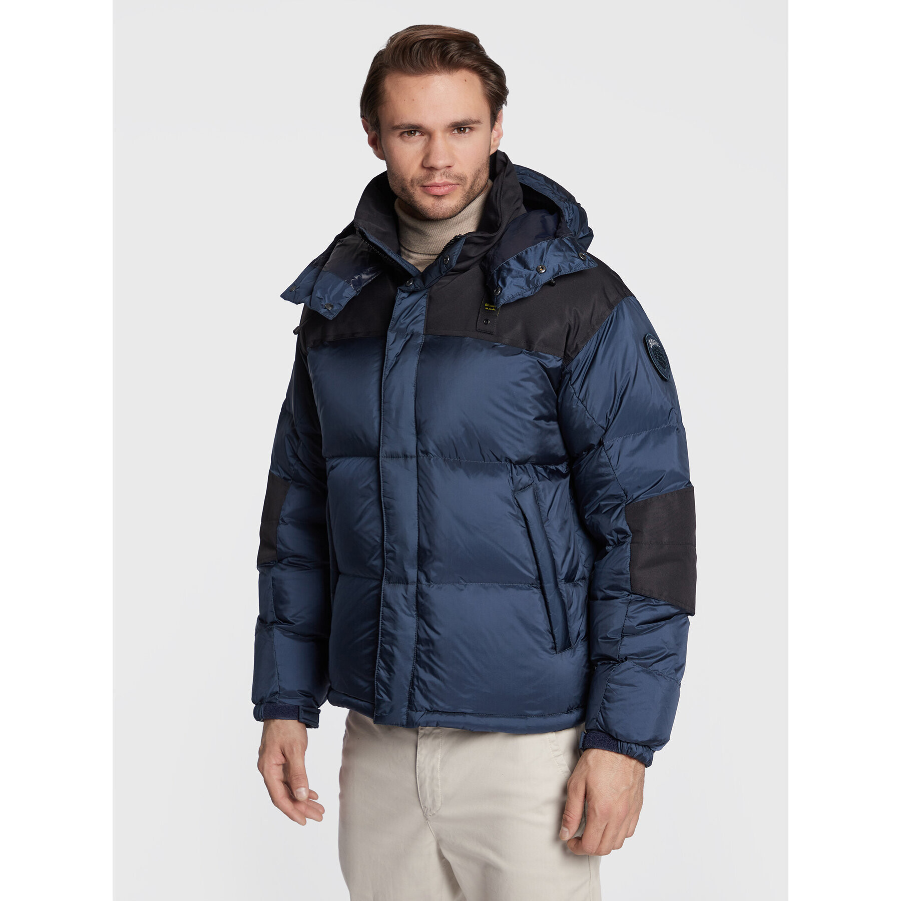 Blauer Vatovaná bunda Emerson BLUC03217 006365 Tmavomodrá Regular Fit - Pepit.sk