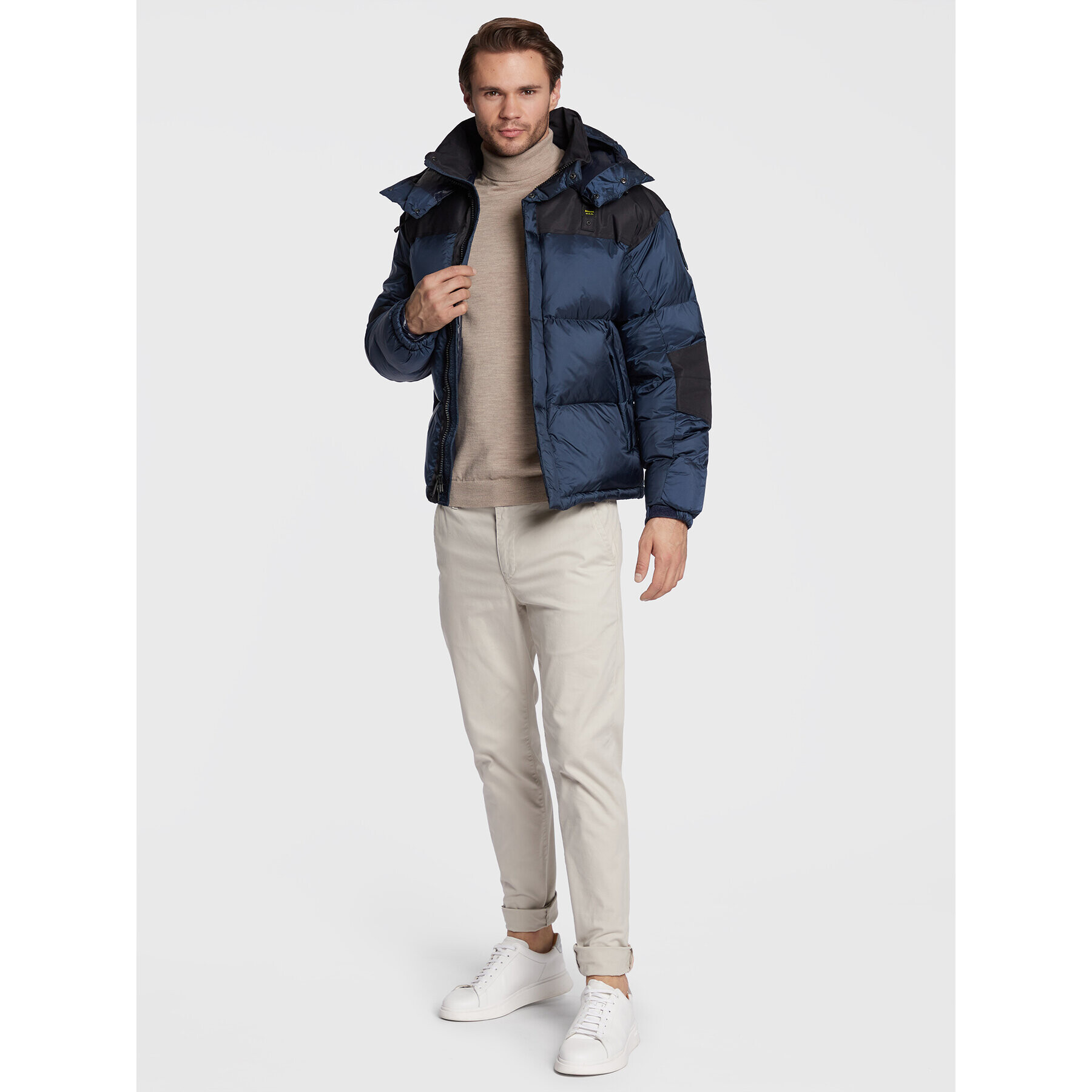 Blauer Vatovaná bunda Emerson BLUC03217 006365 Tmavomodrá Regular Fit - Pepit.sk