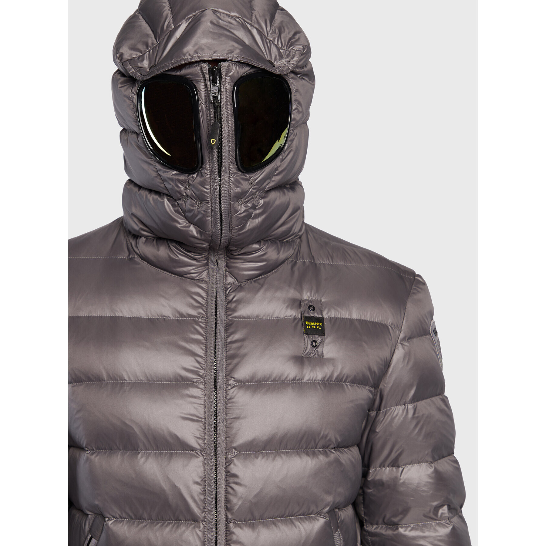 Blauer Vatovaná bunda Enrique BLUC03128 006360 Sivá Regular Fit - Pepit.sk