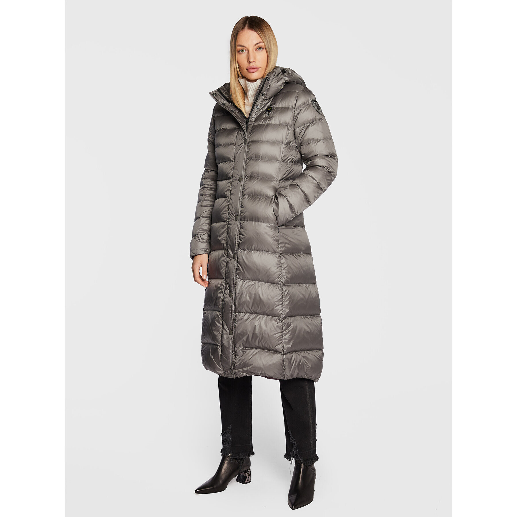 Blauer Vatovaná bunda Hilda BLDK03025 005050 Sivá Regular Fit - Pepit.sk