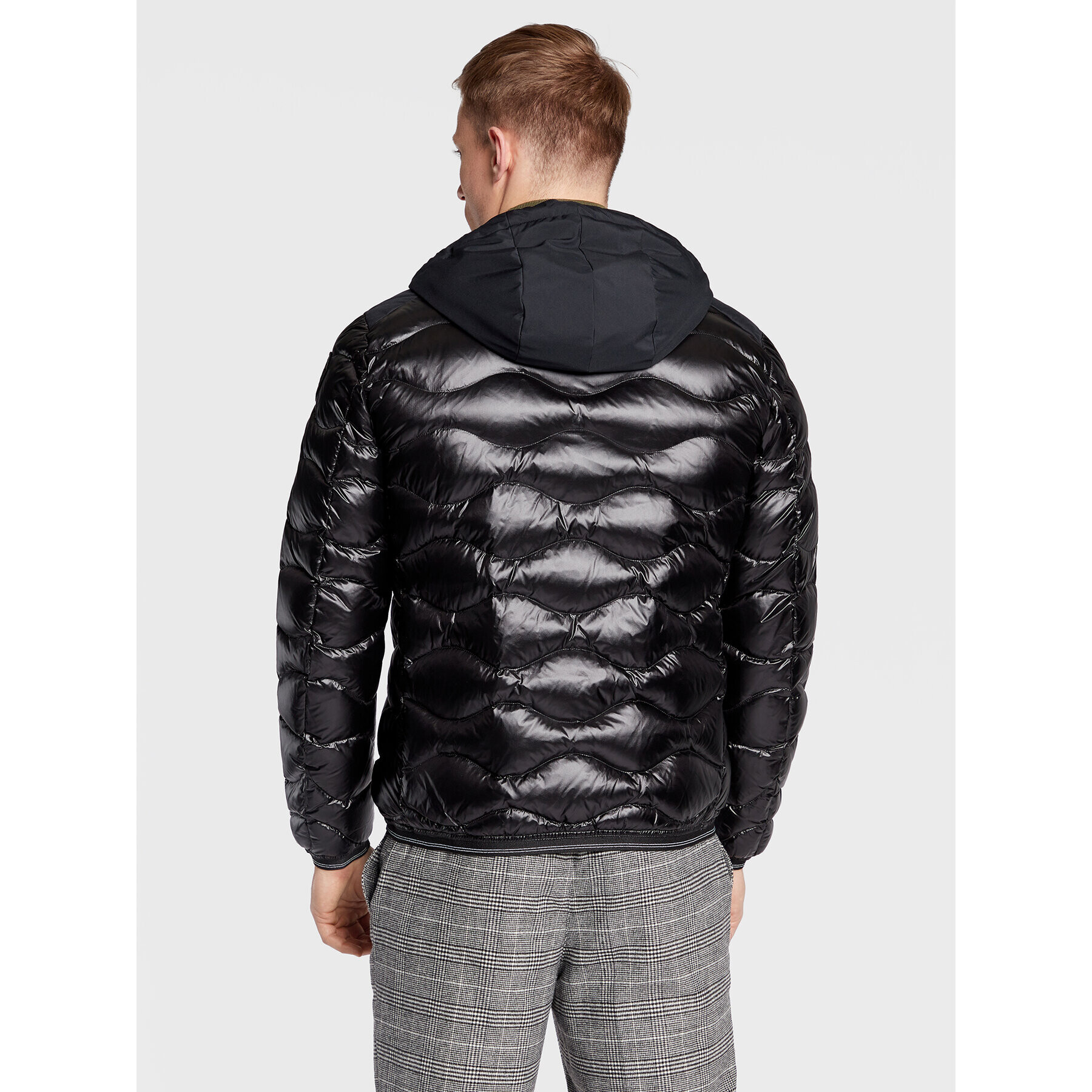 Blauer Vatovaná bunda Kent BLUC03013 006355 Čierna Regular Fit - Pepit.sk