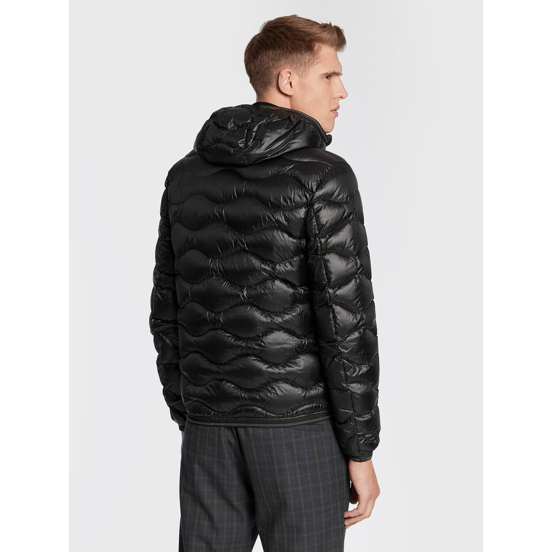 Blauer Vatovaná bunda Terence BLUC03014 006355 Čierna Regular Fit - Pepit.sk