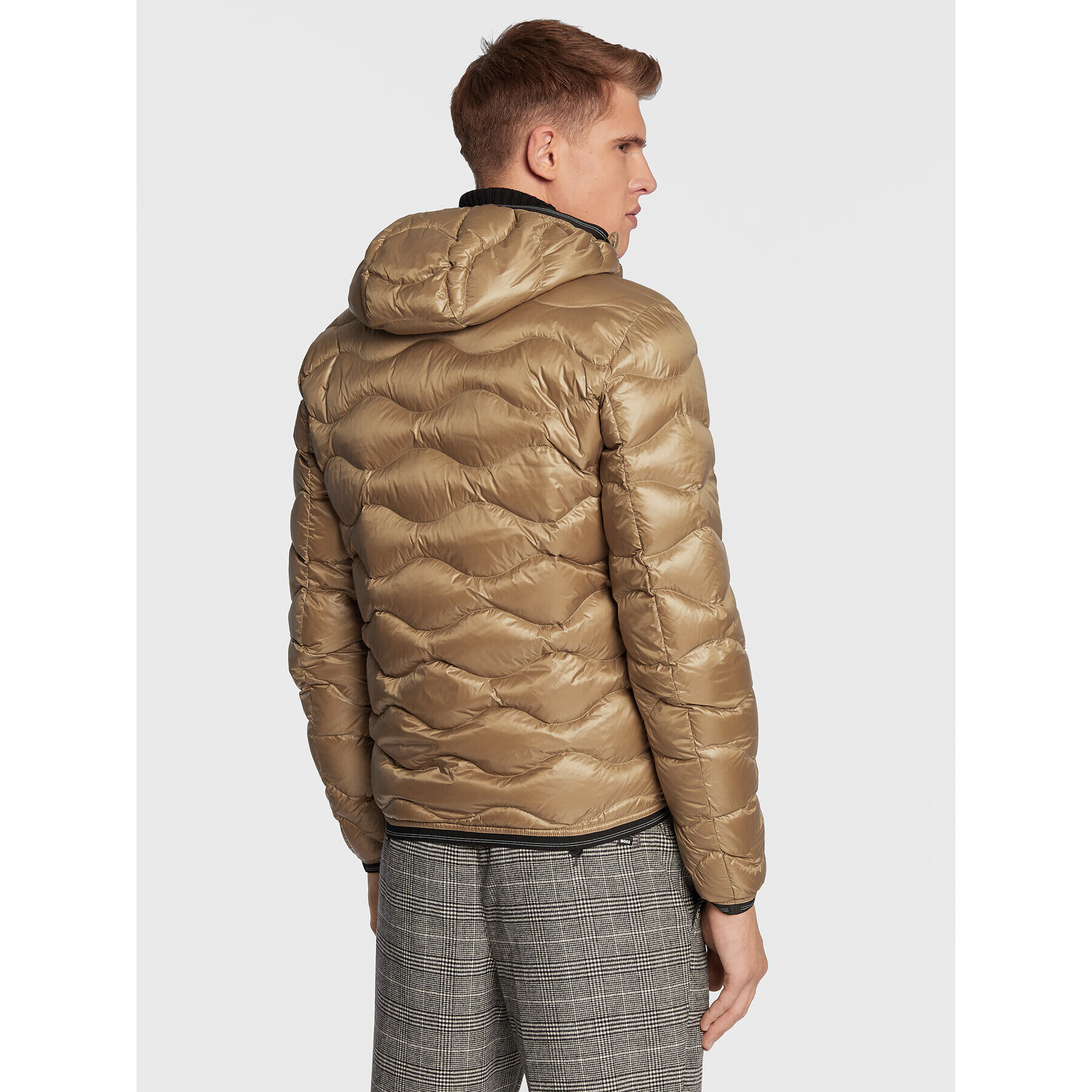 Blauer Vatovaná bunda Terence BLUC03014 006355 Zlatá Regular Fit - Pepit.sk