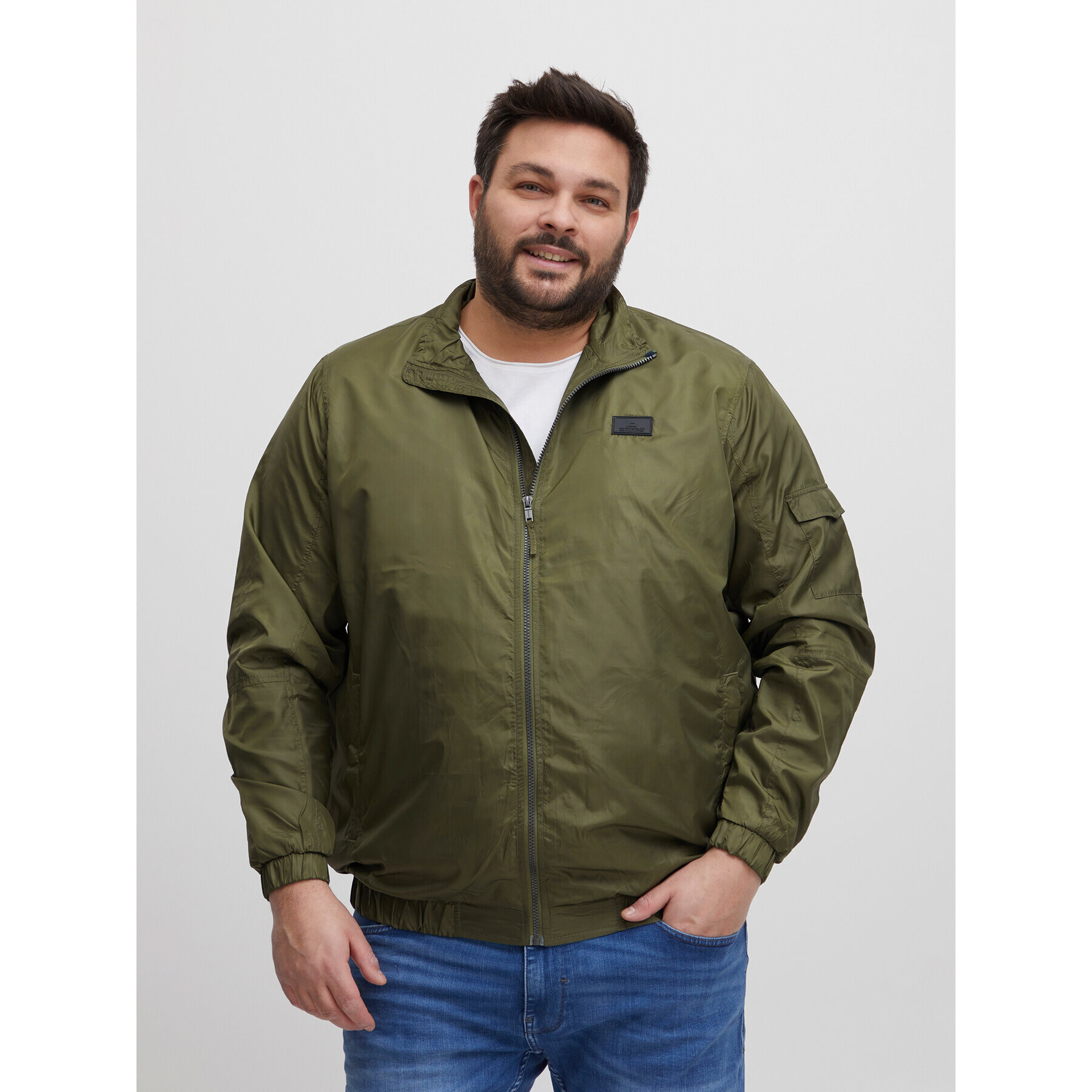 Blend Bundy bomber 20715270 Zelená Regular Fit - Pepit.sk