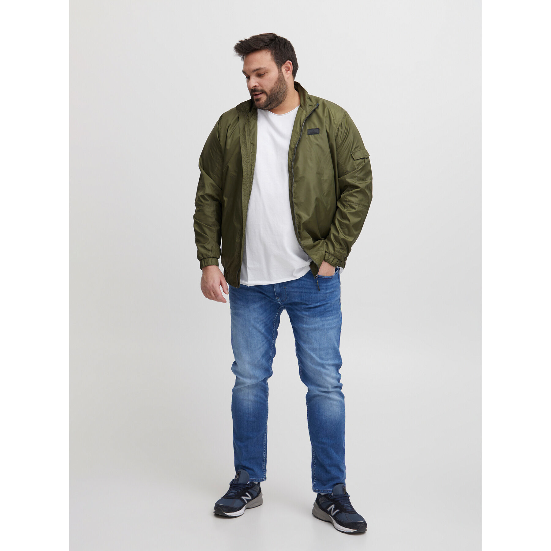 Blend Bundy bomber 20715270 Zelená Regular Fit - Pepit.sk