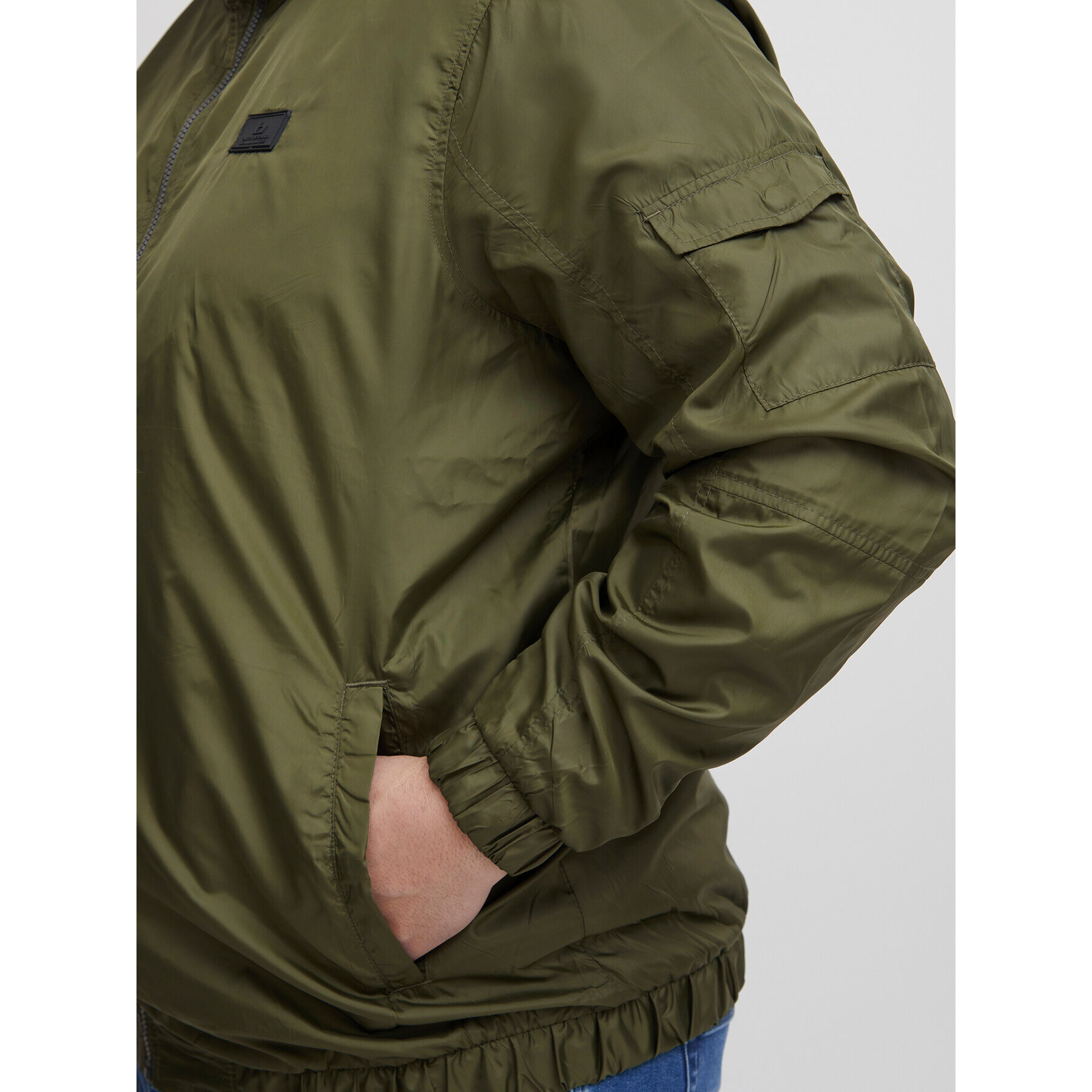 Blend Bundy bomber 20715270 Zelená Regular Fit - Pepit.sk