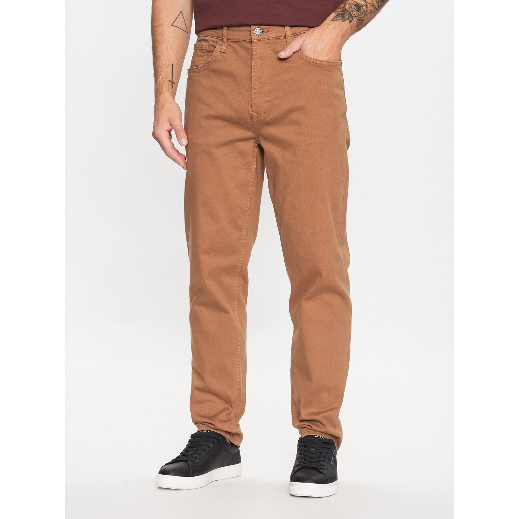 Blend Džínsy 20715087 Hnedá Slim Fit - Pepit.sk