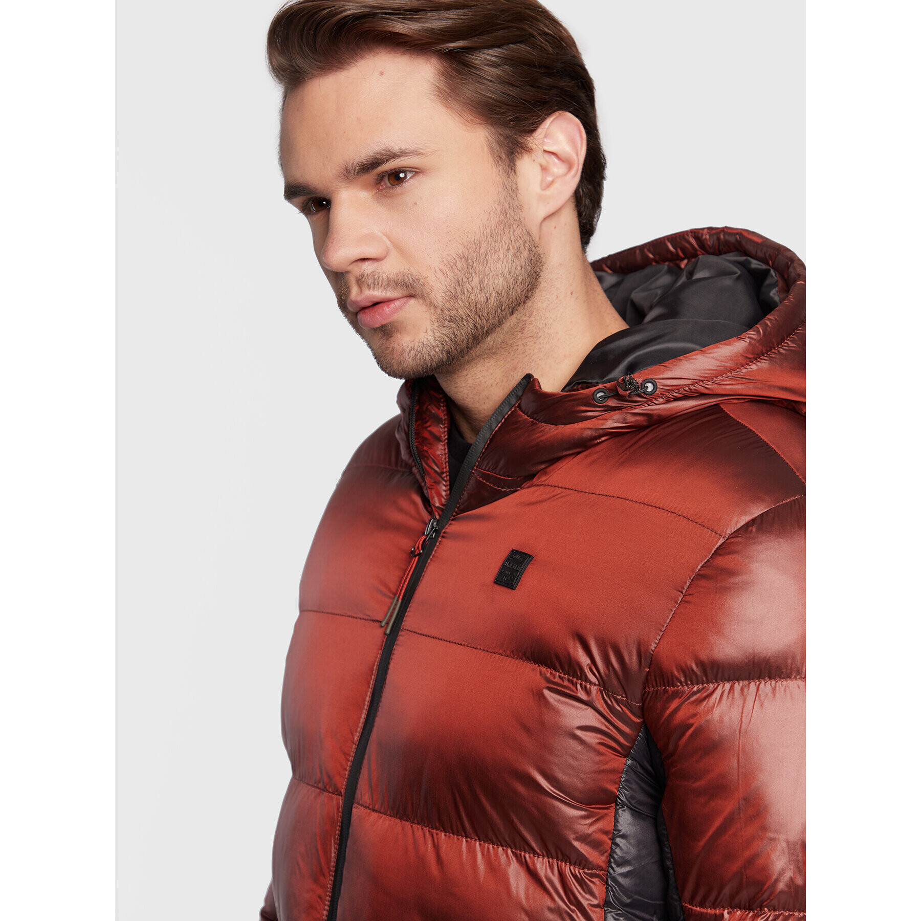 Blend Vatovaná bunda Outerwear 20714398 Hnedá Regular Fit - Pepit.sk