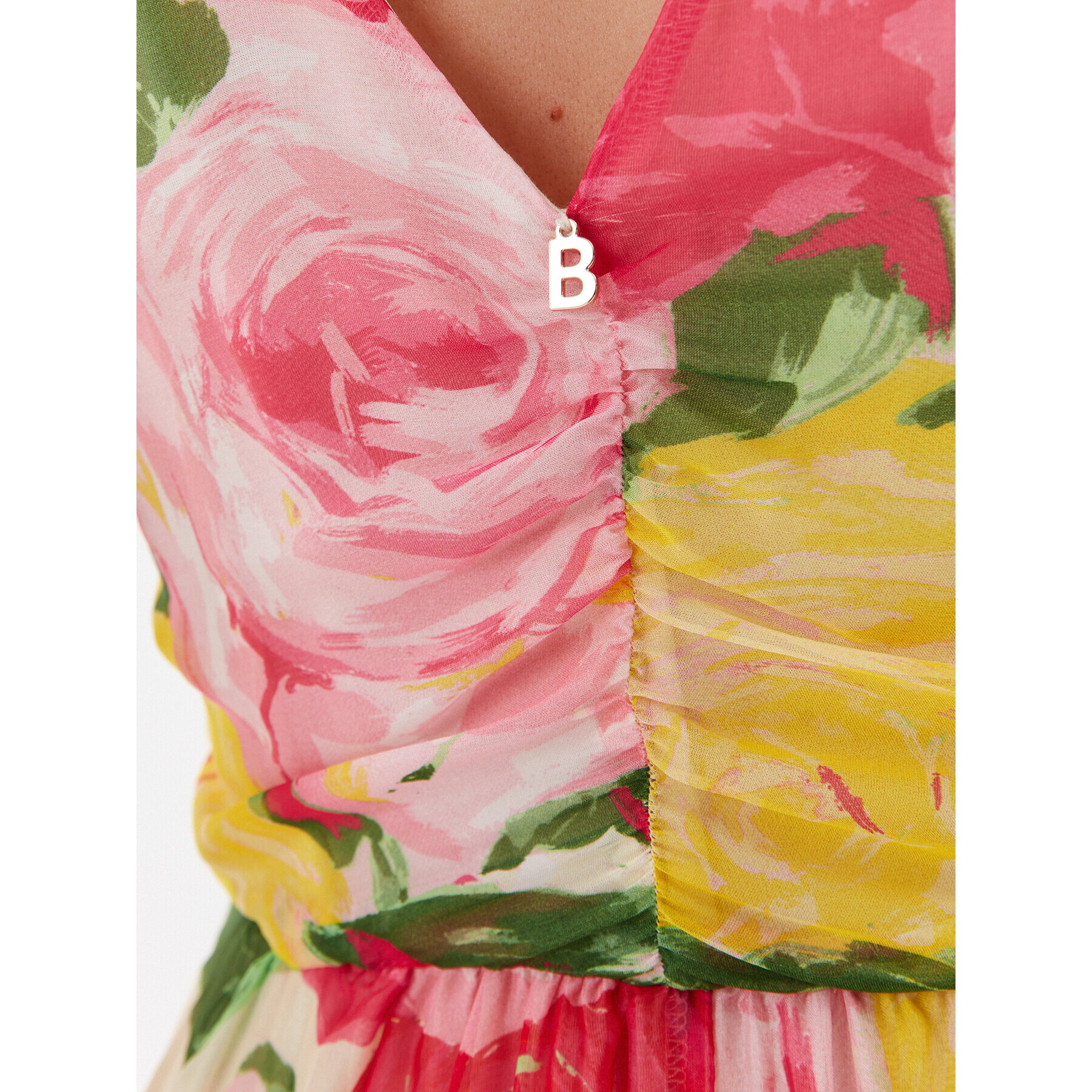 Blugirl Blumarine Každodenné šaty RA3148-T3079 Béžová Regular Fit - Pepit.sk