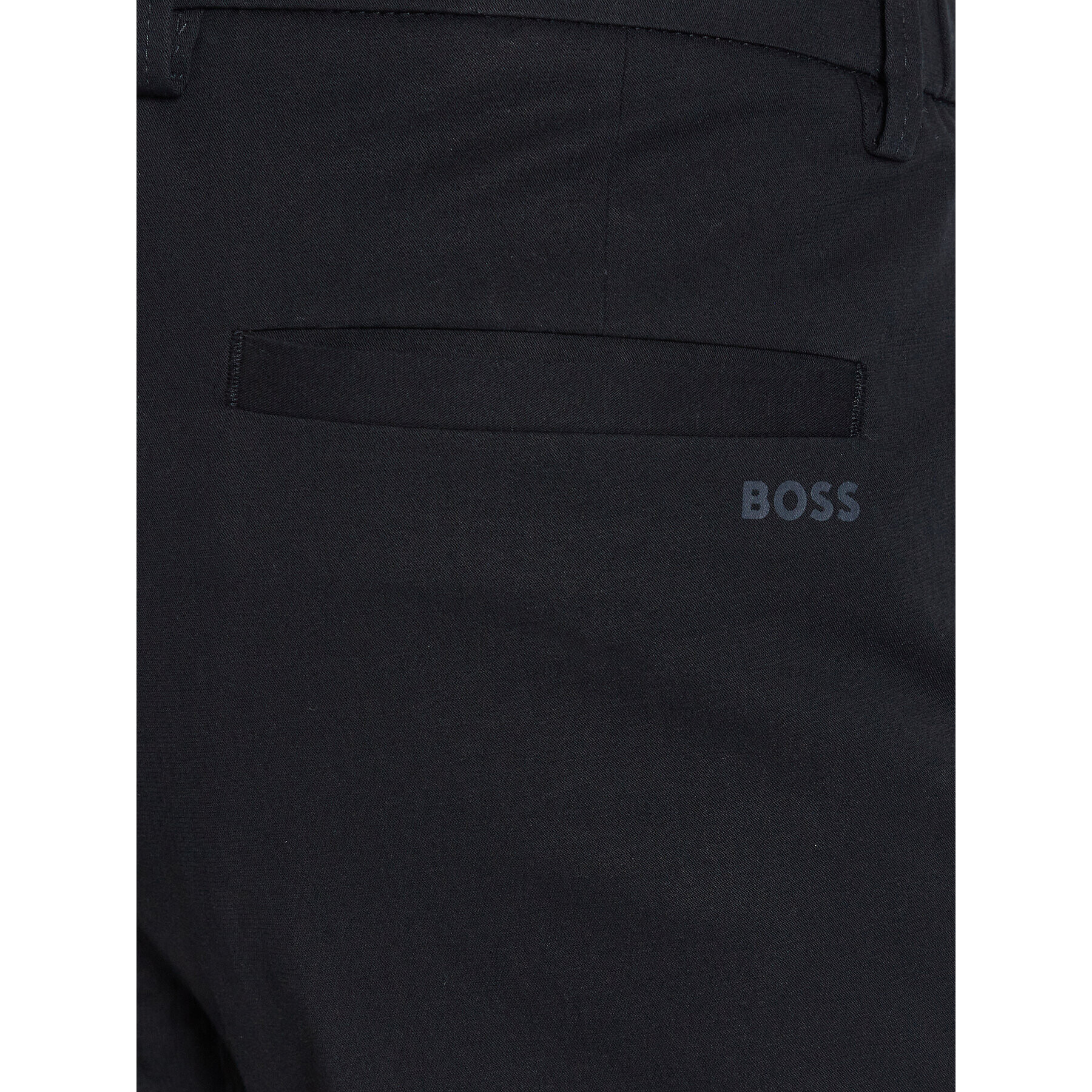 Boss Bavlnené nohavice 50486128 Čierna Slim Fit - Pepit.sk