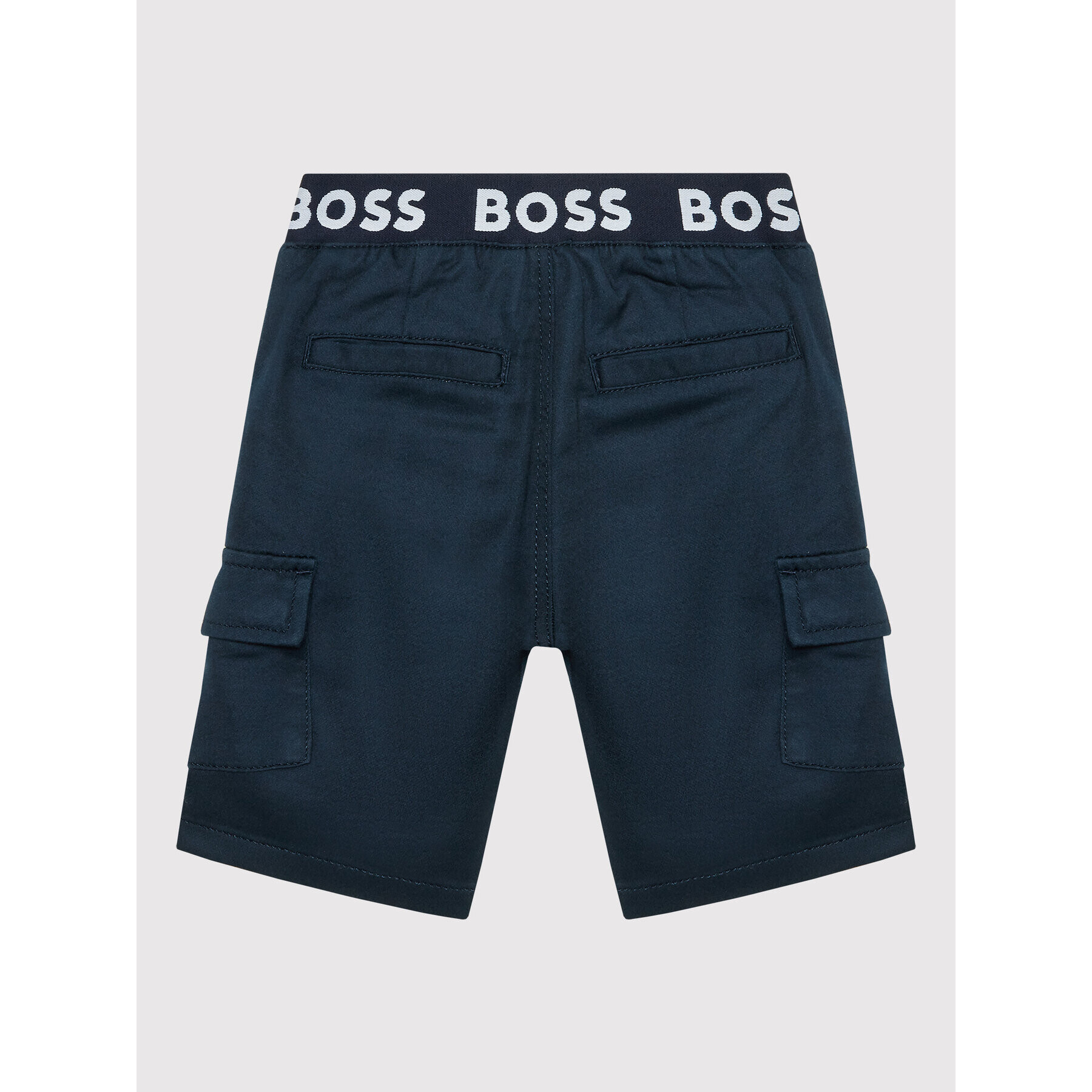 Boss Bavlnené šortky J24741 D Tmavomodrá Regular Fit - Pepit.sk