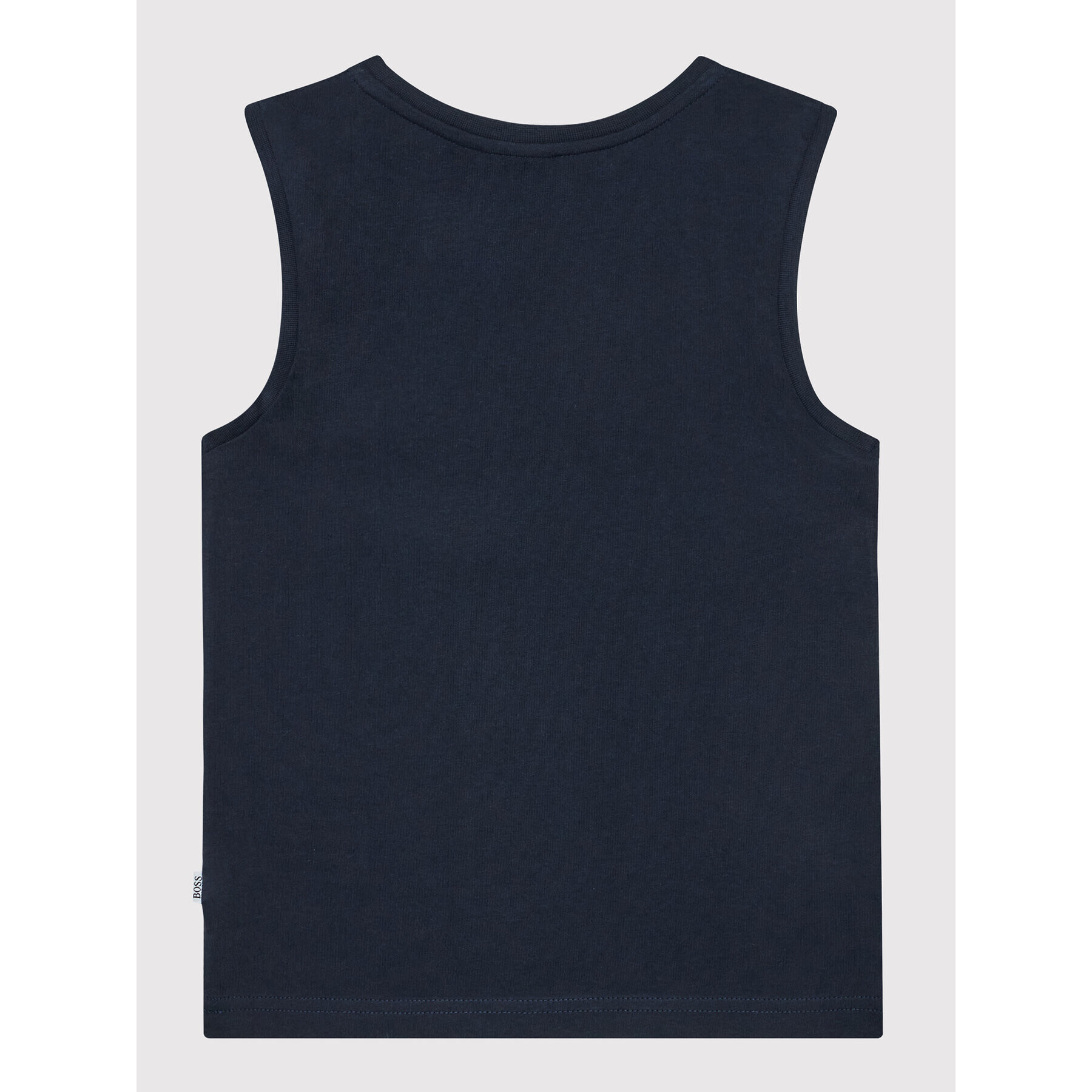 Boss Tank top J25N28 D Tmavomodrá Regular Fit - Pepit.sk