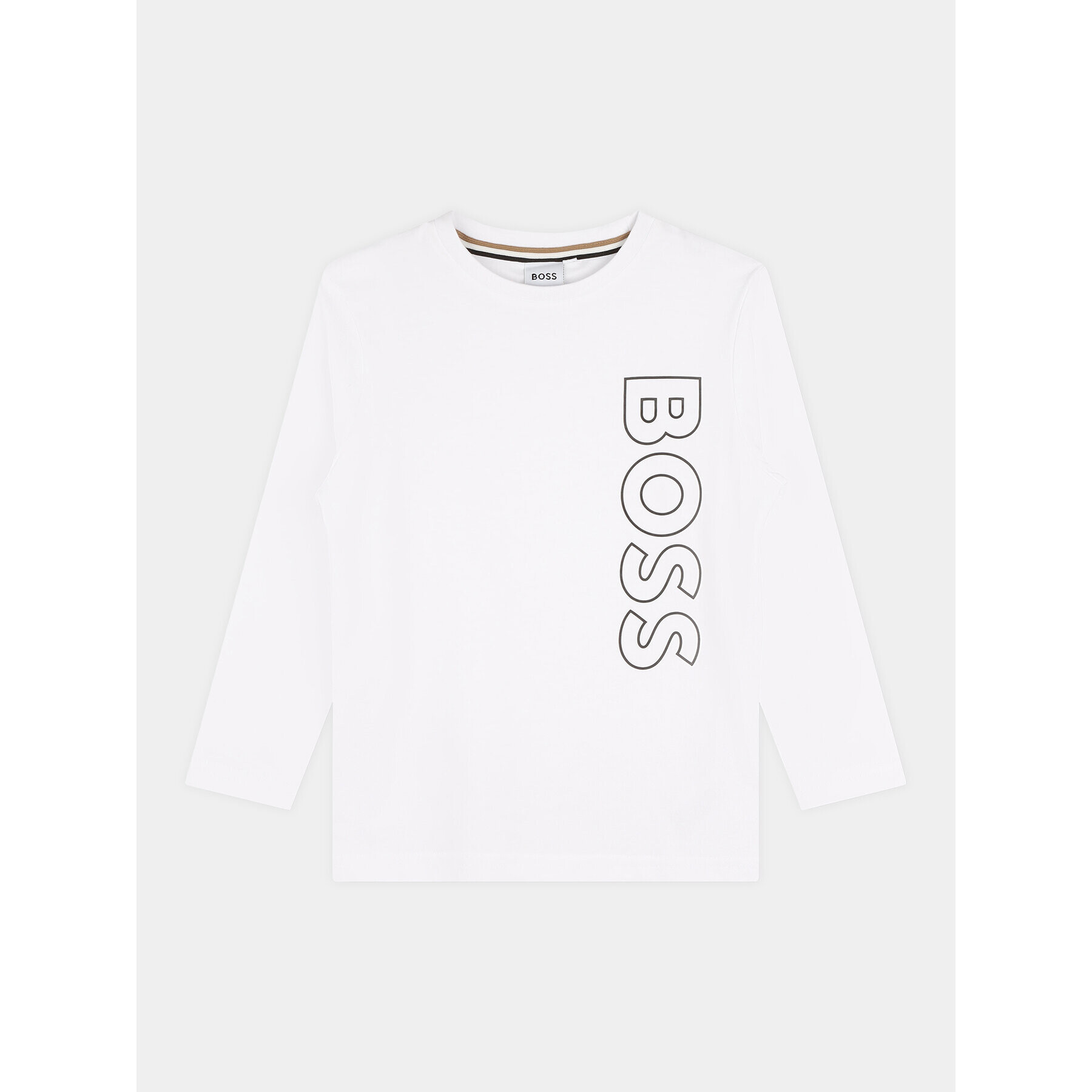 Boss Blúzka J25O68 M Biela Regular Fit - Pepit.sk