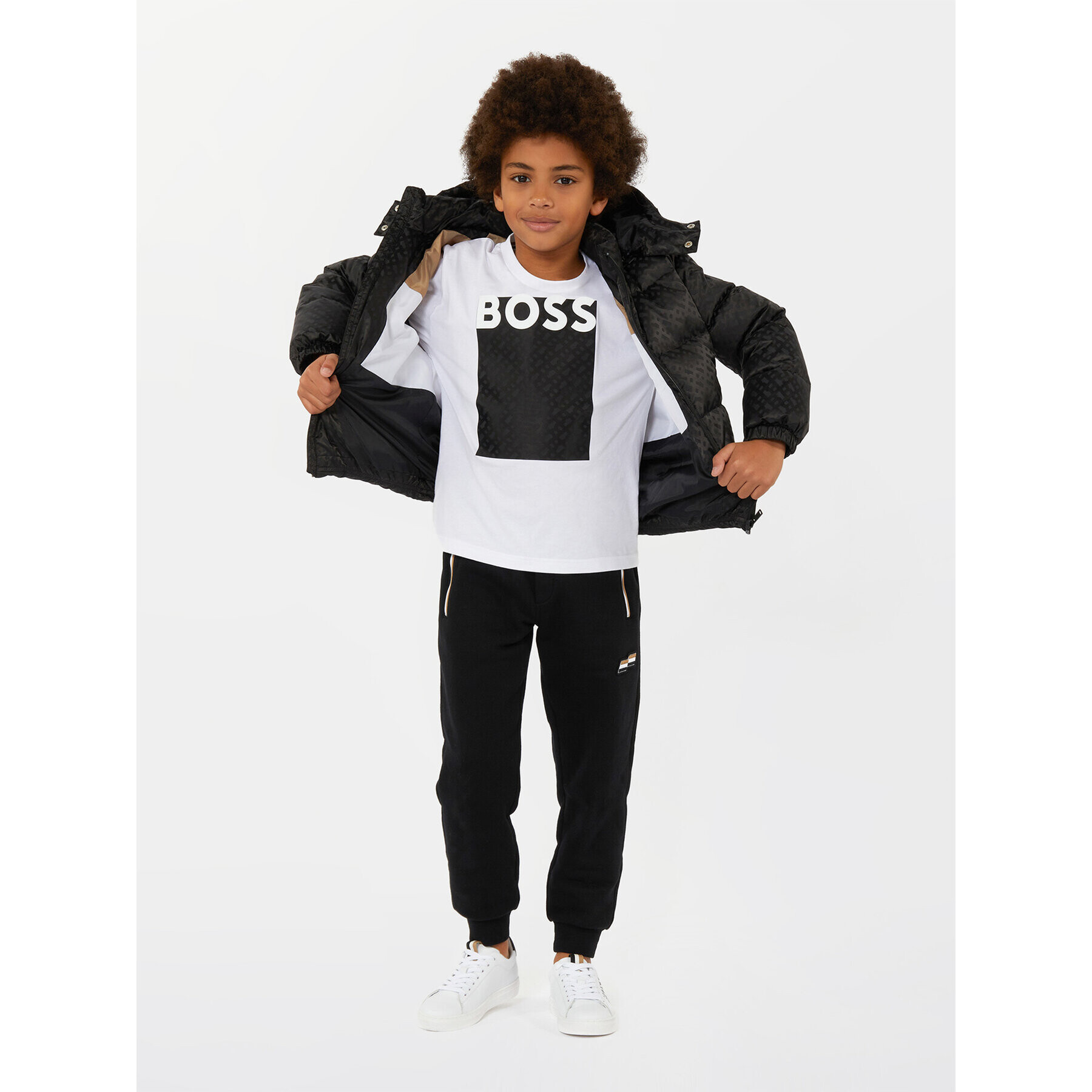 Boss Blúzka J25O75 S Biela Loose Fit - Pepit.sk