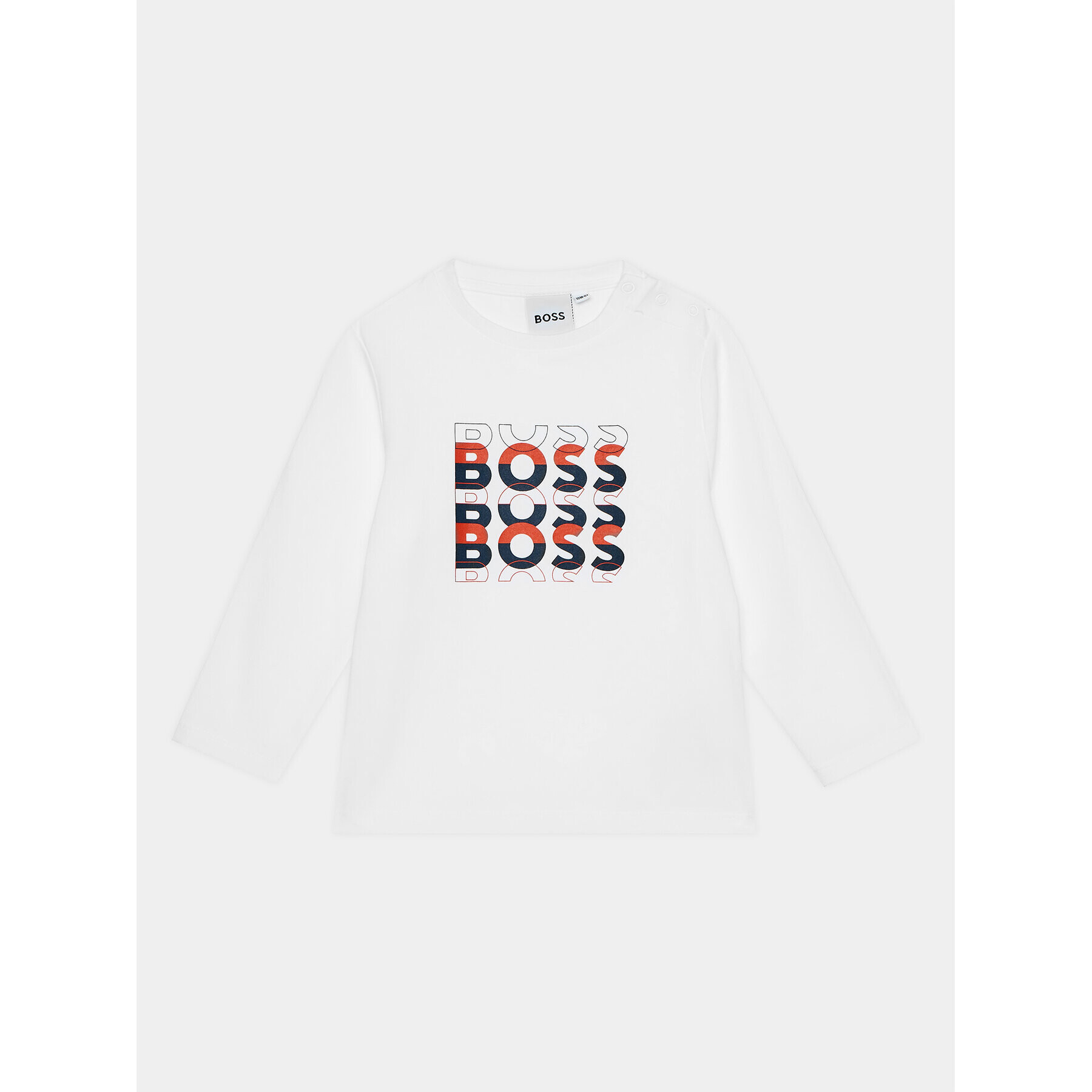 Boss Blúzka J95362 Biela Regular Fit - Pepit.sk