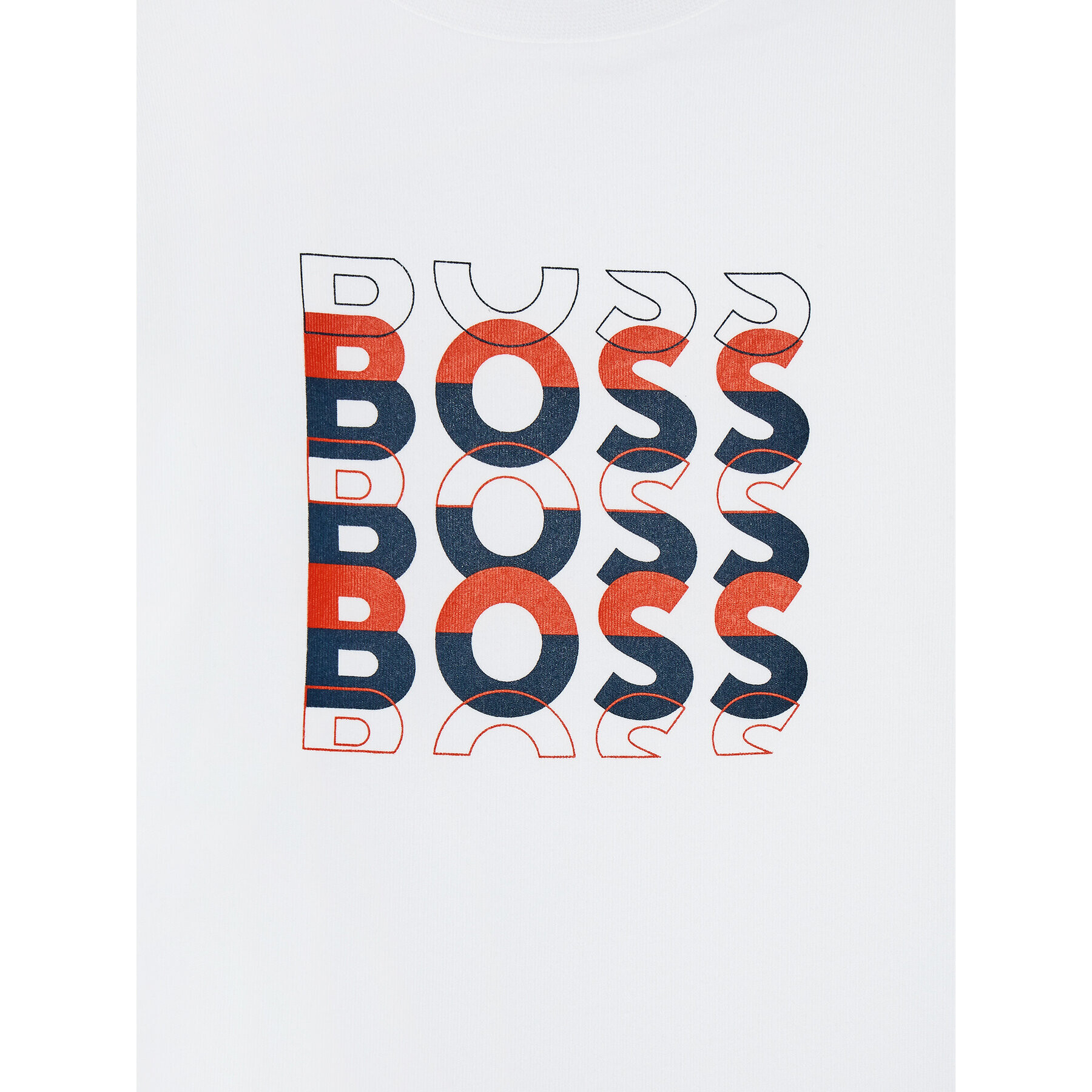 Boss Blúzka J95362 Biela Regular Fit - Pepit.sk