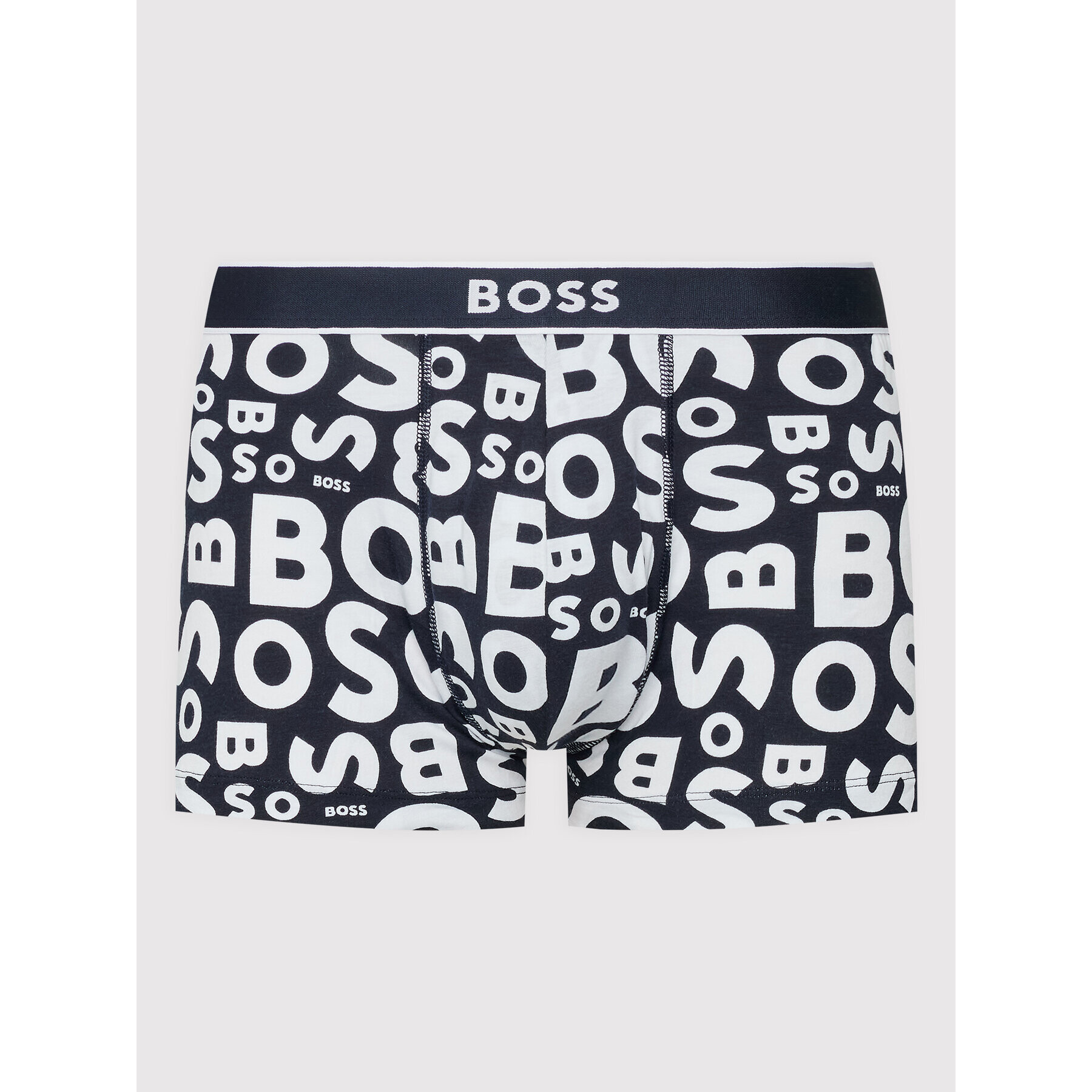 Boss Boxerky 24 Print 50472568 Tmavomodrá - Pepit.sk