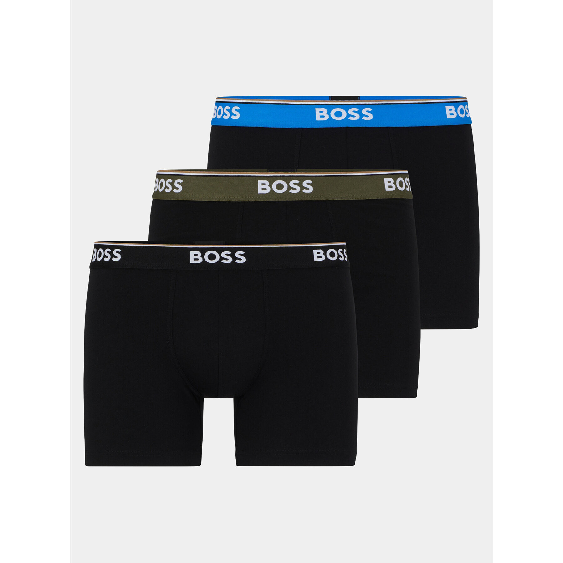 Boss Súprava 3 kusov boxeriek Boxerbr 3p Power 50495425 Čierna - Pepit.sk