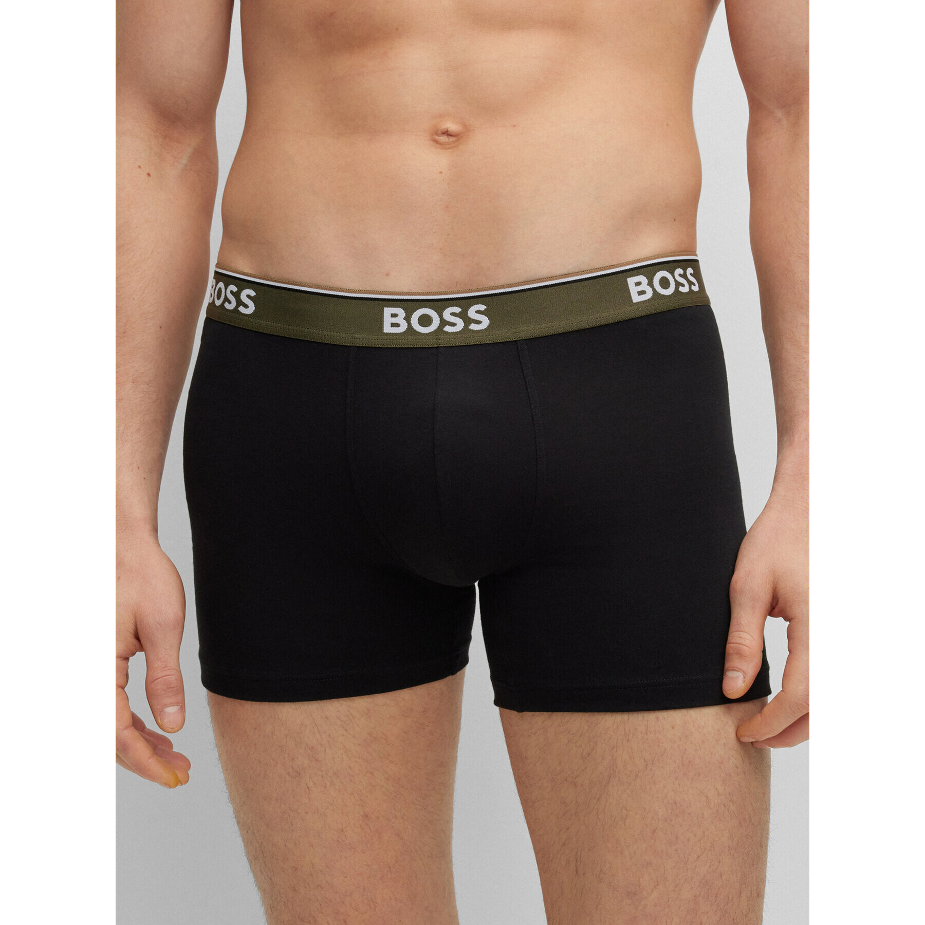 Boss Súprava 3 kusov boxeriek Boxerbr 3p Power 50495425 Čierna - Pepit.sk