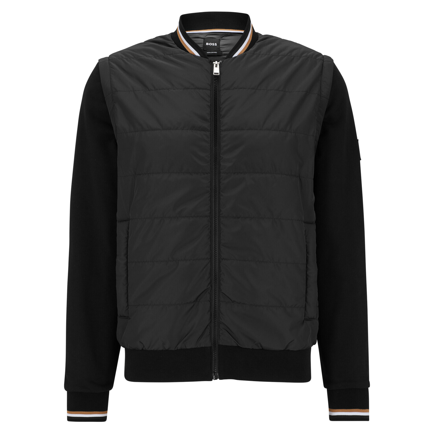 Boss Bundy bomber 50486266 Čierna Regular Fit - Pepit.sk