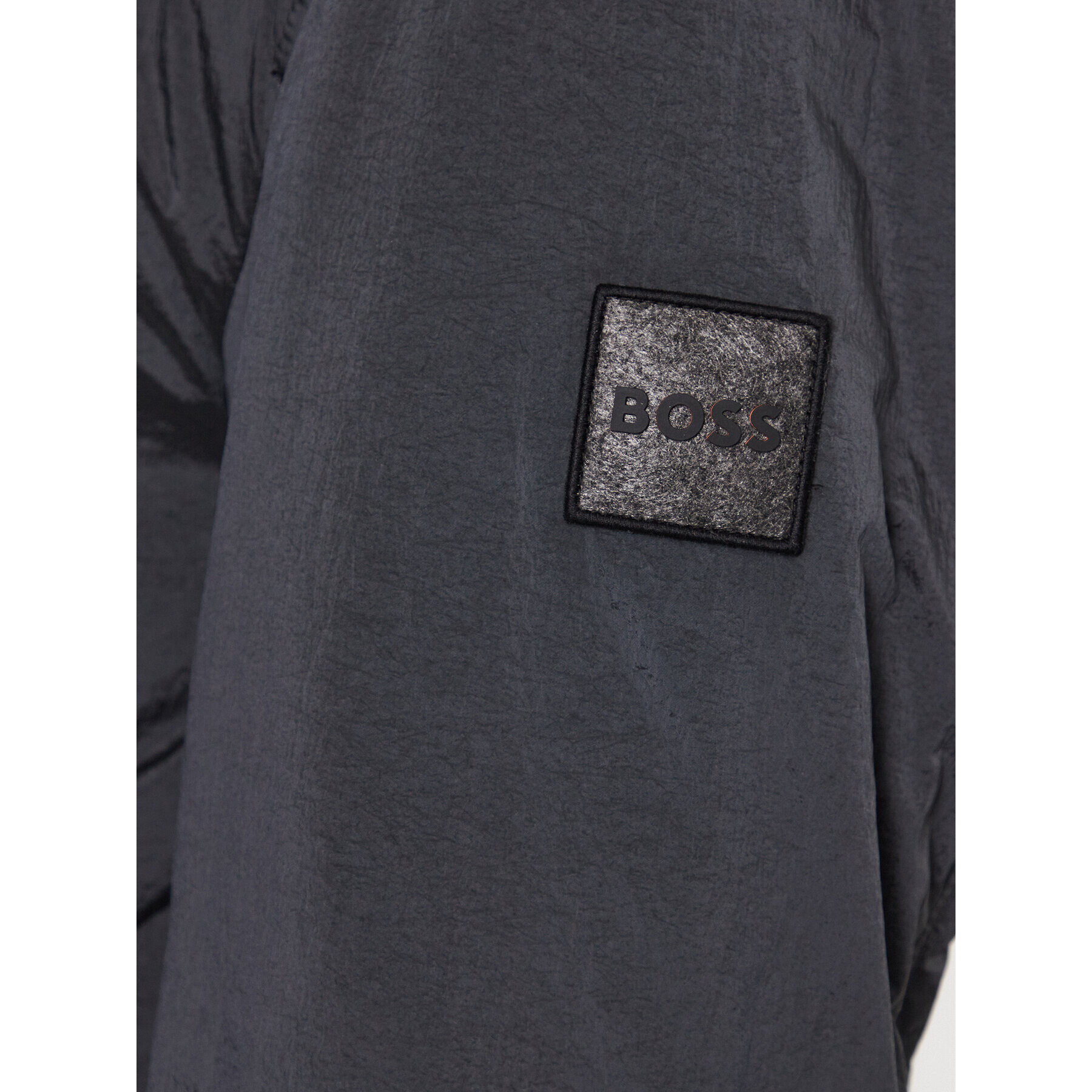 Boss Bundy bomber Overse 50496479 Sivá Regular Fit - Pepit.sk