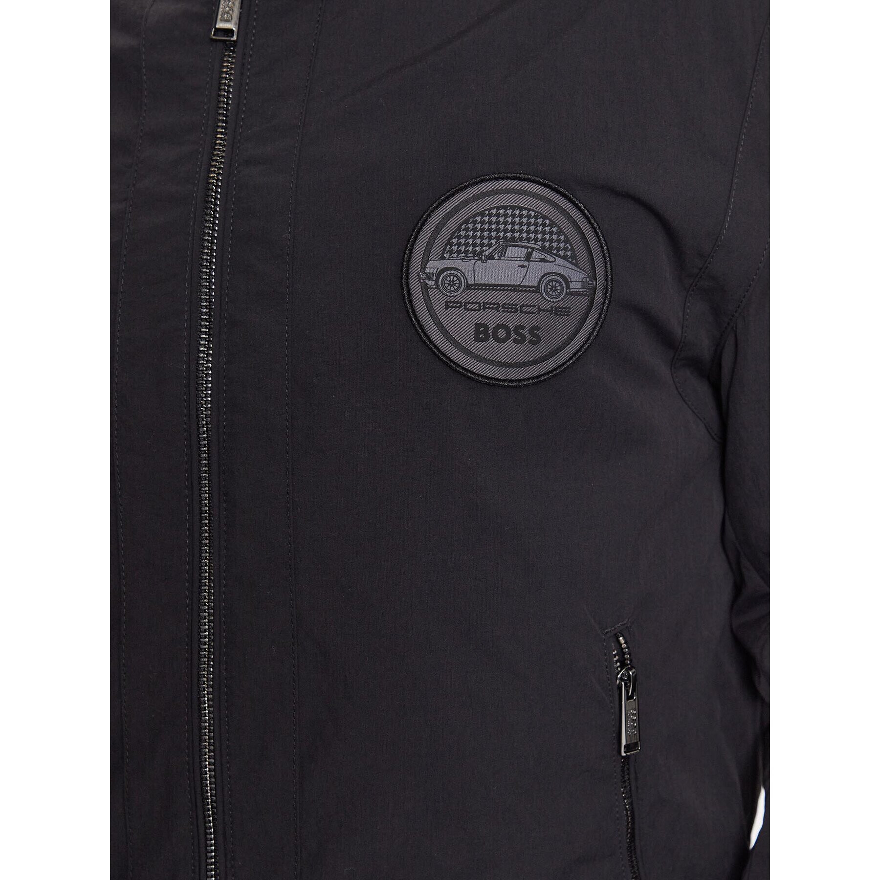 Boss Bundy bomber Coperto 50499031 Čierna Regular Fit - Pepit.sk