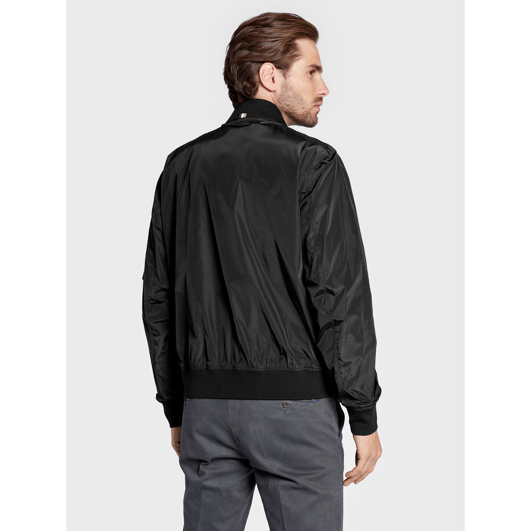 Boss Bundy bomber Costia1 50479241 Čierna Regular Fit - Pepit.sk