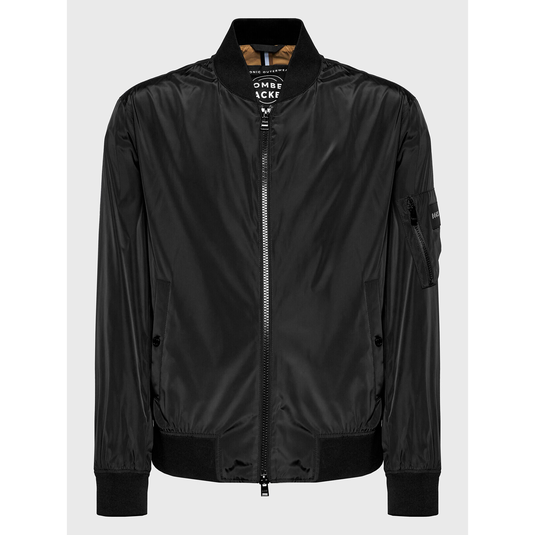 Boss Bundy bomber Costia1 50479241 Čierna Regular Fit - Pepit.sk