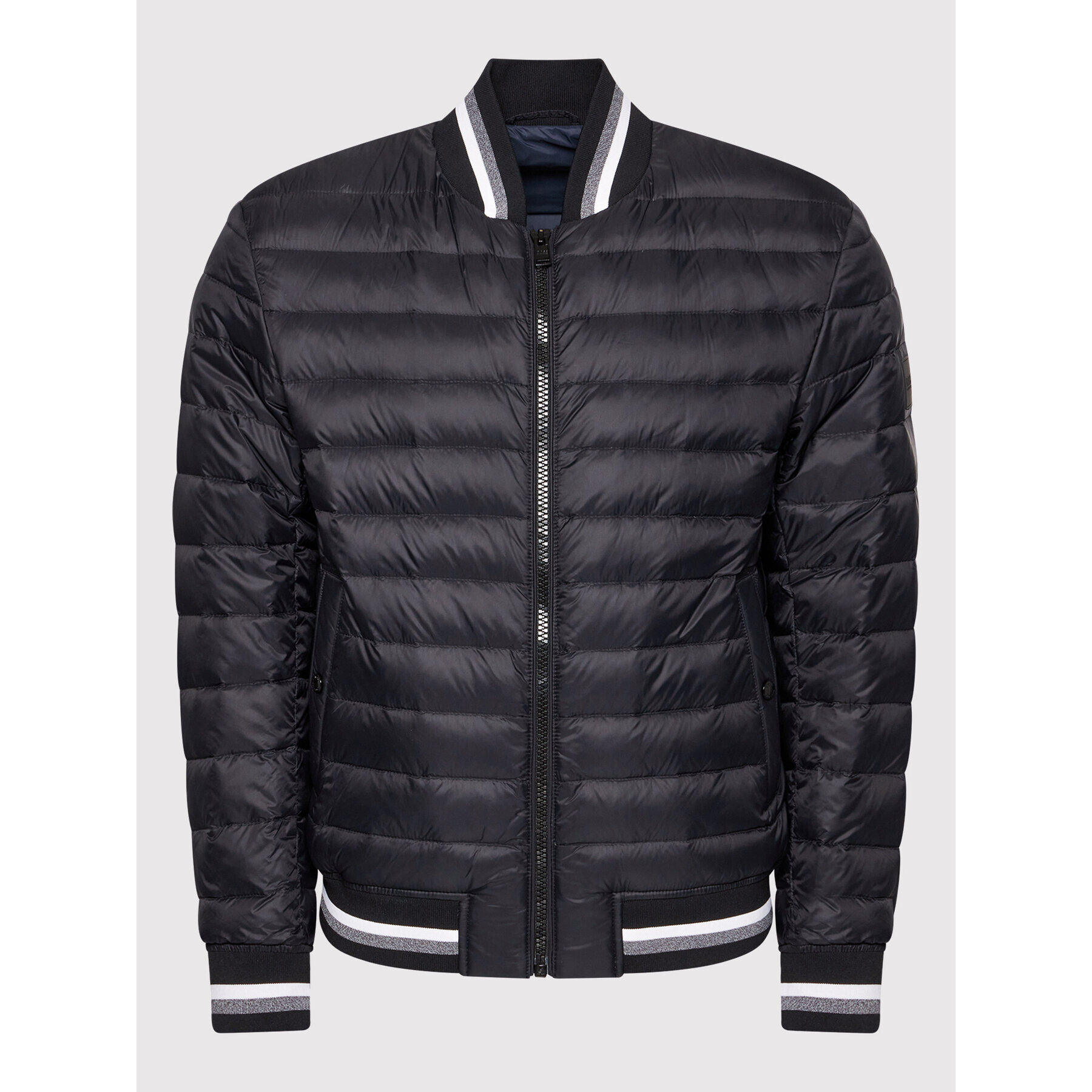 Boss Bundy bomber Danno 50454440 Čierna Regular Fit - Pepit.sk