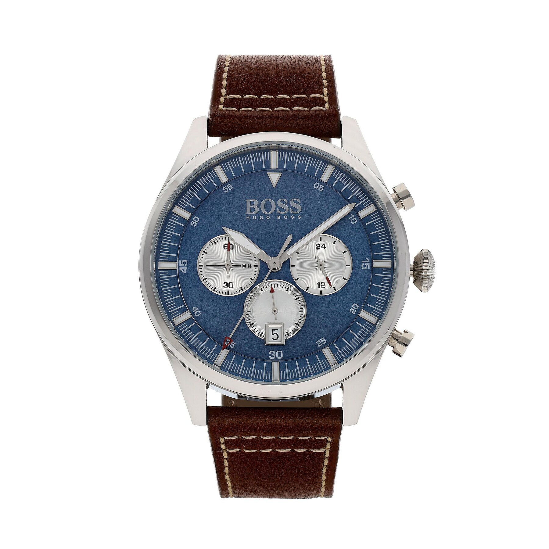 Boss Hodinky Pioneer Chronograph 1513709 Hnedá - Pepit.sk