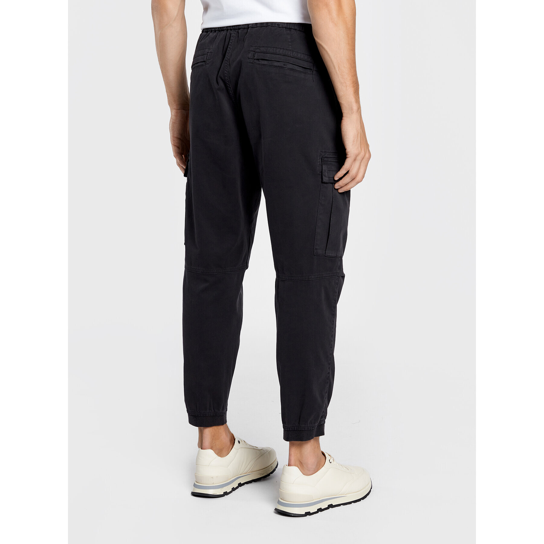 Boss Jogger nohavice Sisla 50477715 Čierna Relaxed Fit - Pepit.sk