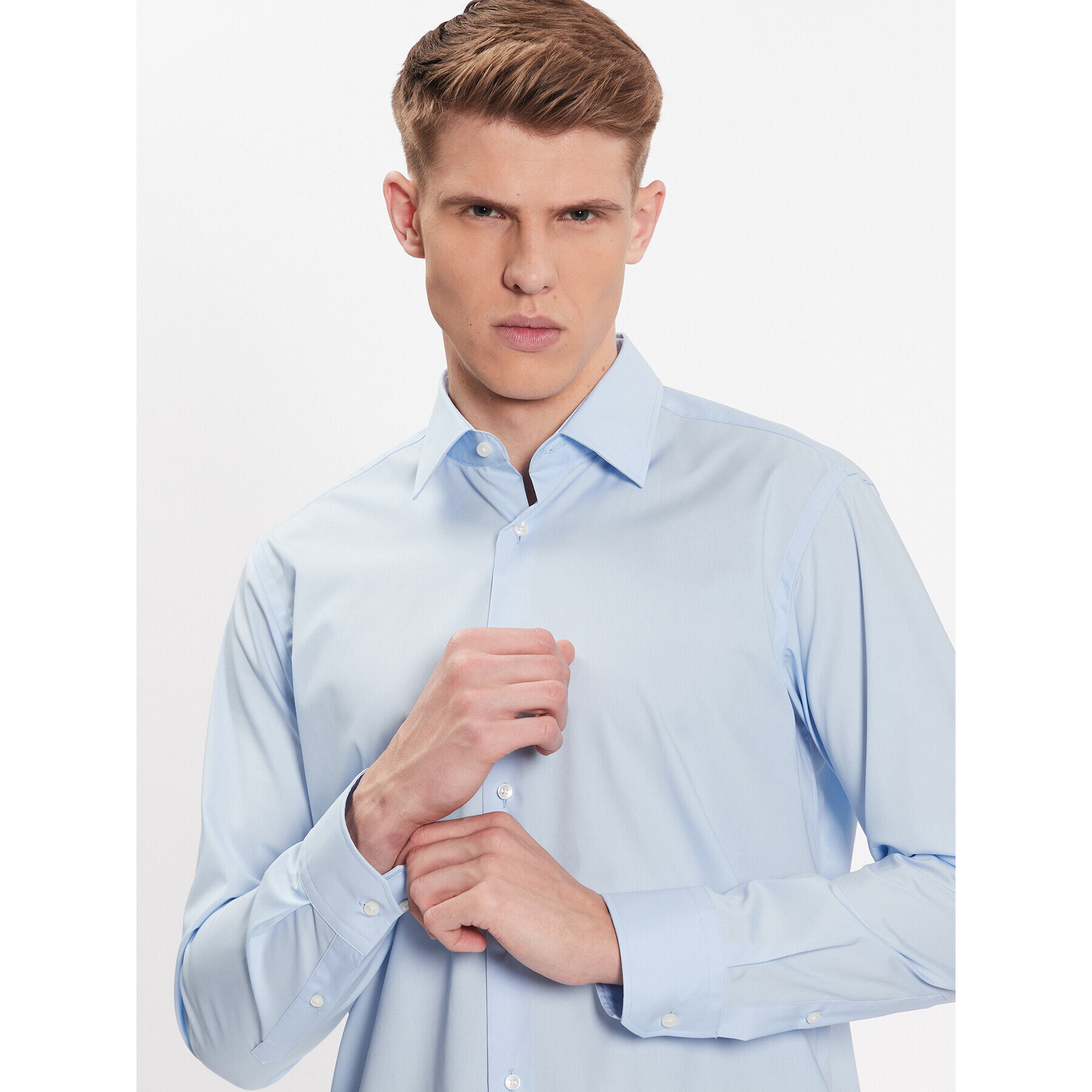 Boss Košeľa 50473265 Modrá Regular Fit - Pepit.sk