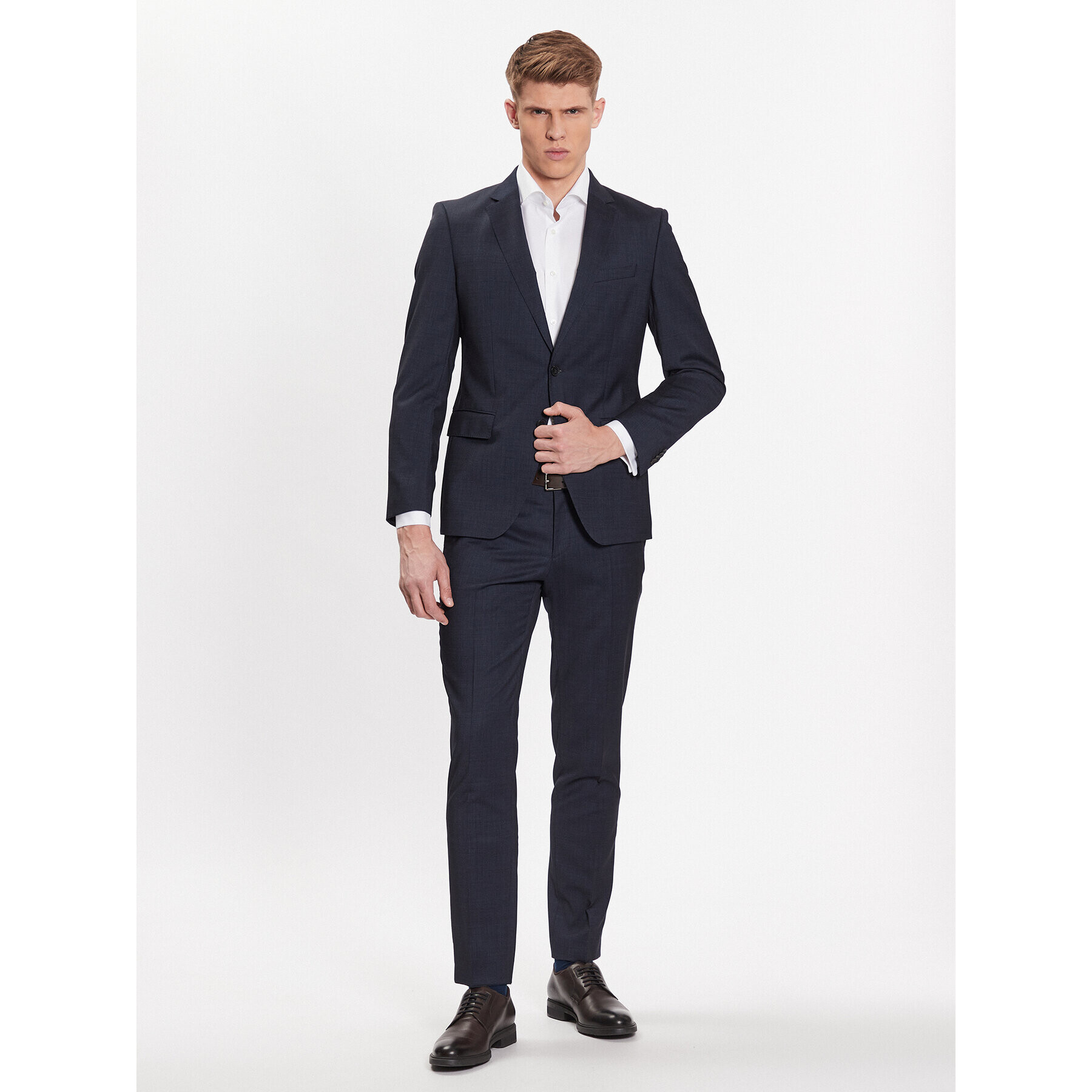 Boss Košeľa 50480101 Biela Slim Fit - Pepit.sk