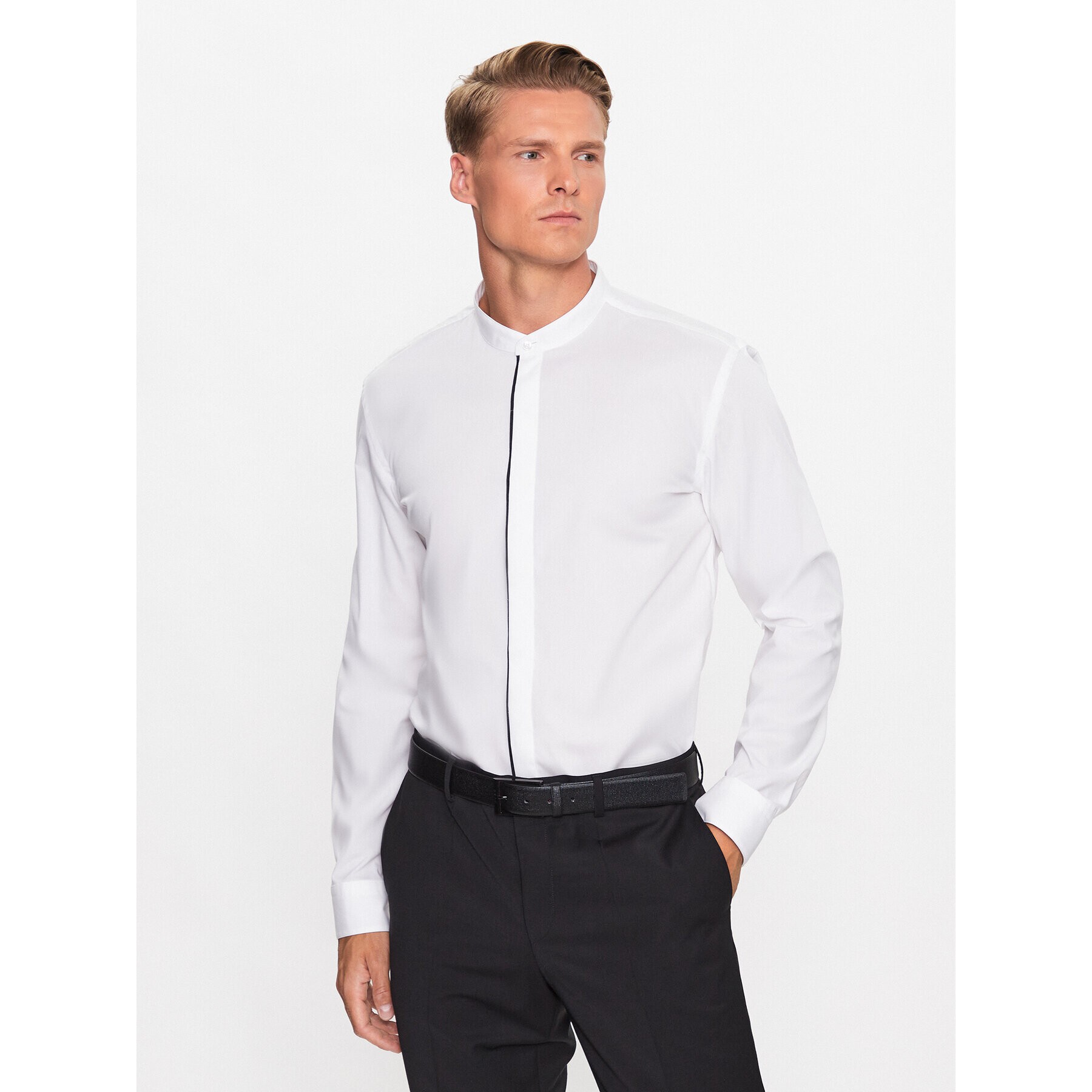 Boss Košeľa 50484506 Biela Slim Fit - Pepit.sk