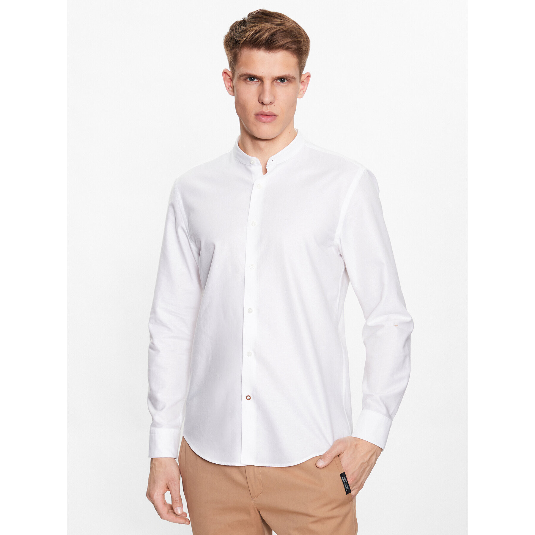 Boss Košeľa 50490419 Biela Casual Fit - Pepit.sk