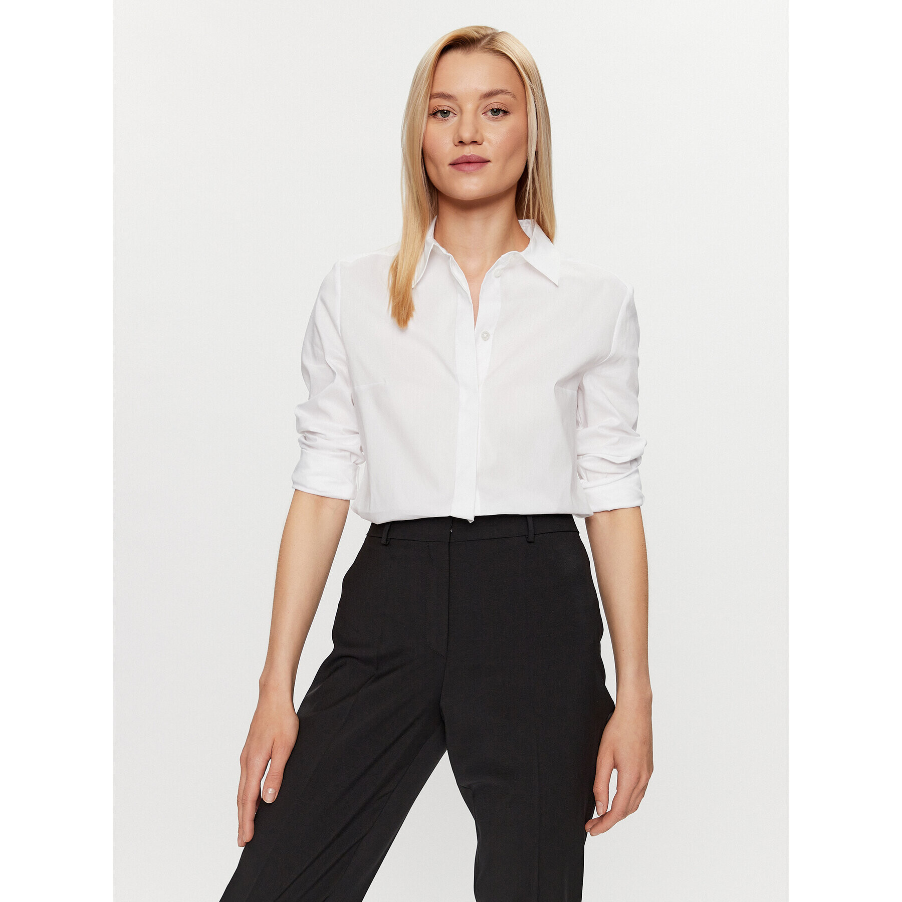 Boss Košeľa 50490772 Biela Slim Fit - Pepit.sk