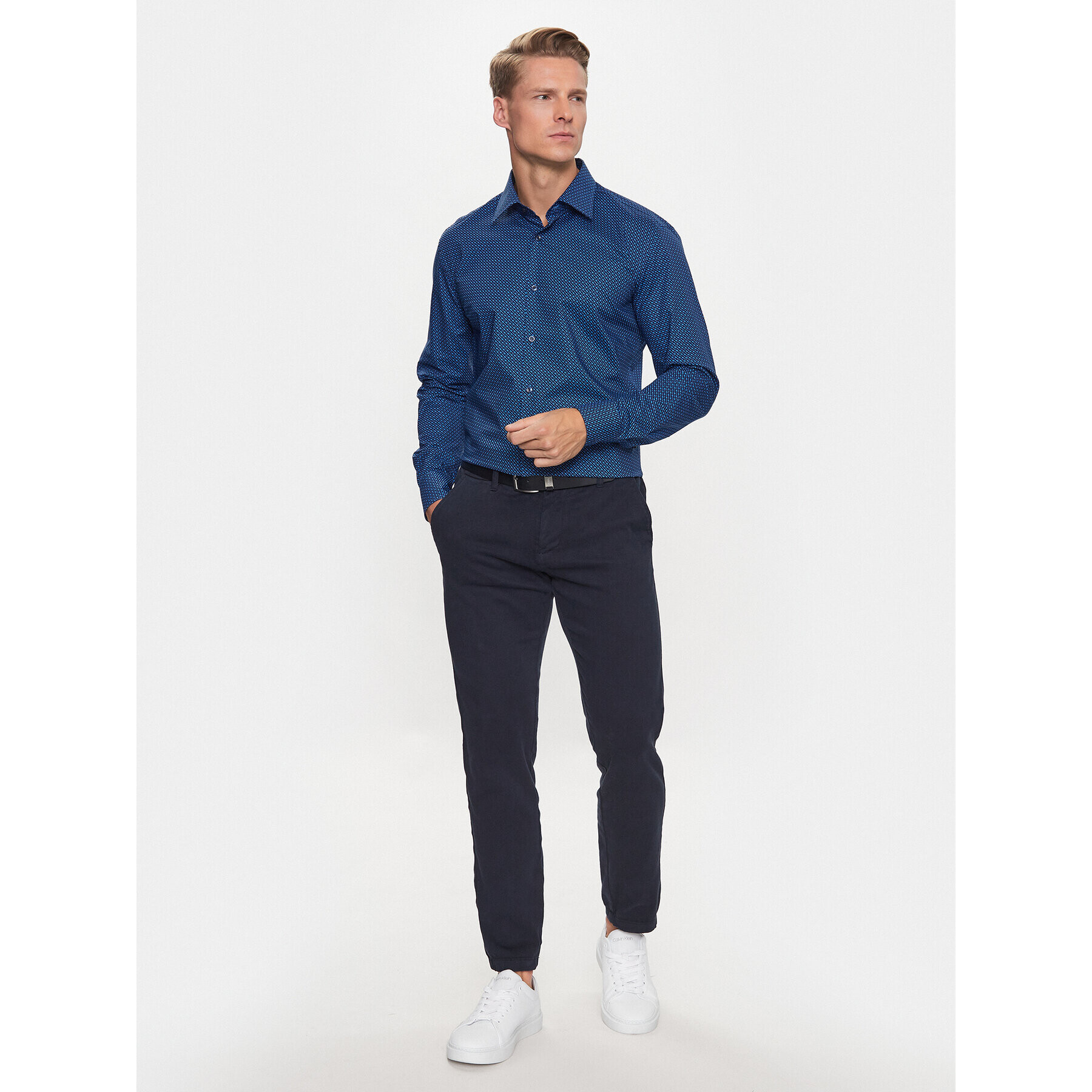 Boss Košeľa H-Hank-Kent-C1-214 50478620 Modrá Slim Fit - Pepit.sk