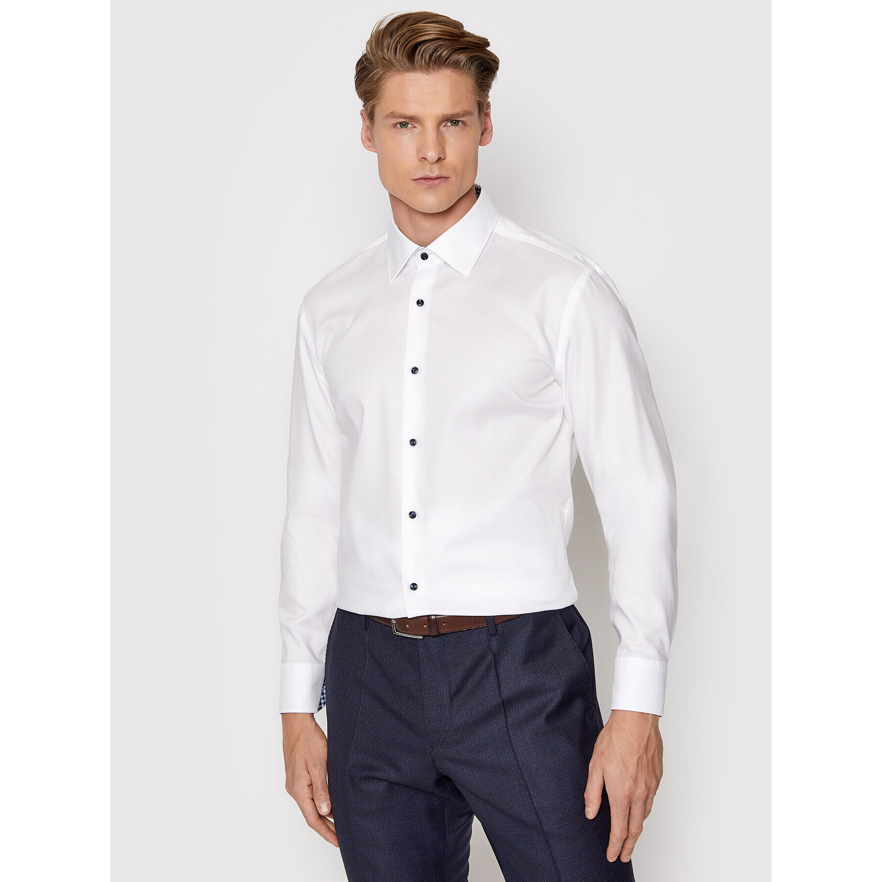 Boss Košeľa H-Hank-Kent-C3-214 50459519 Biela Slim Fit - Pepit.sk