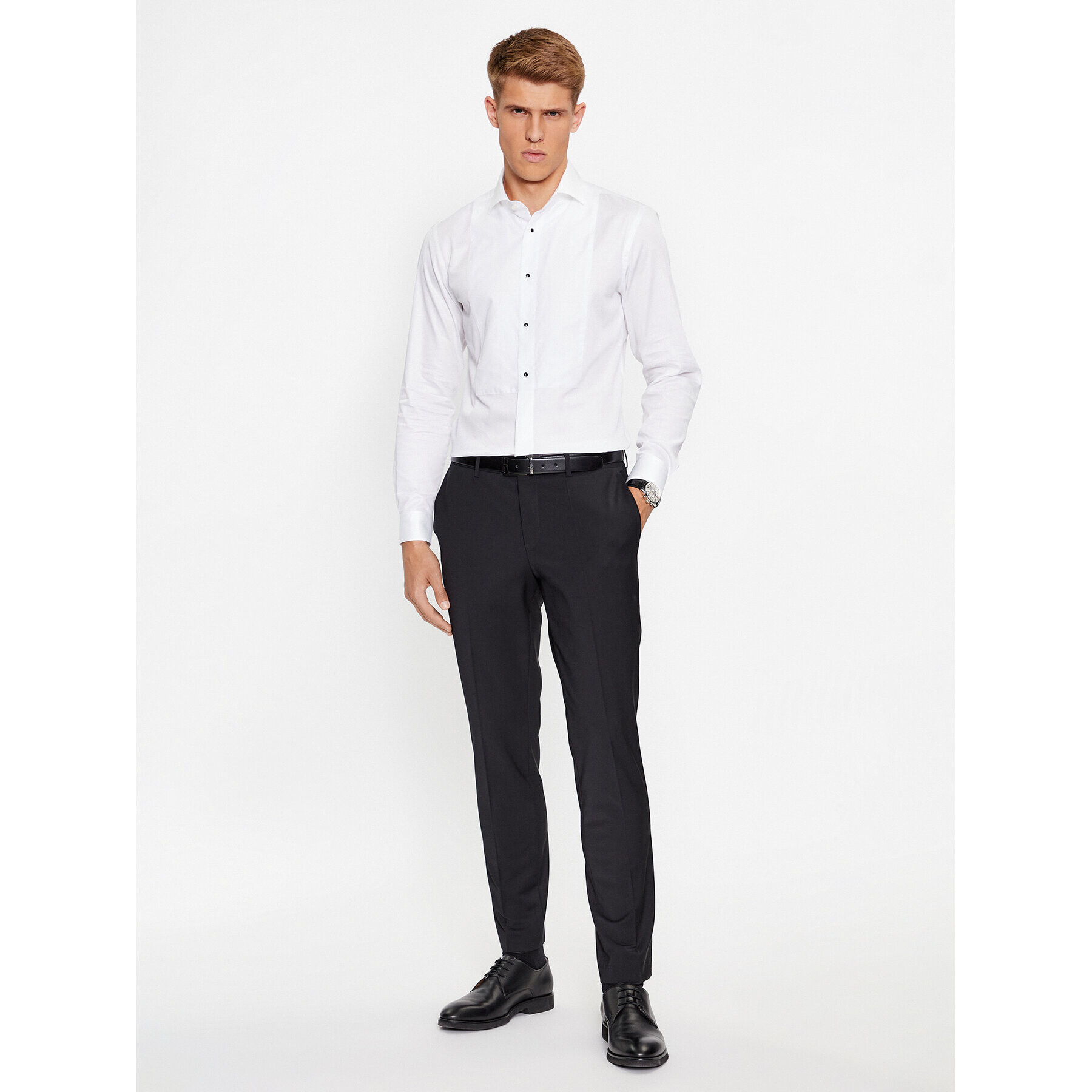 Boss Košeľa H-Hank-Tux3-231 50503261 Biela Slim Fit - Pepit.sk